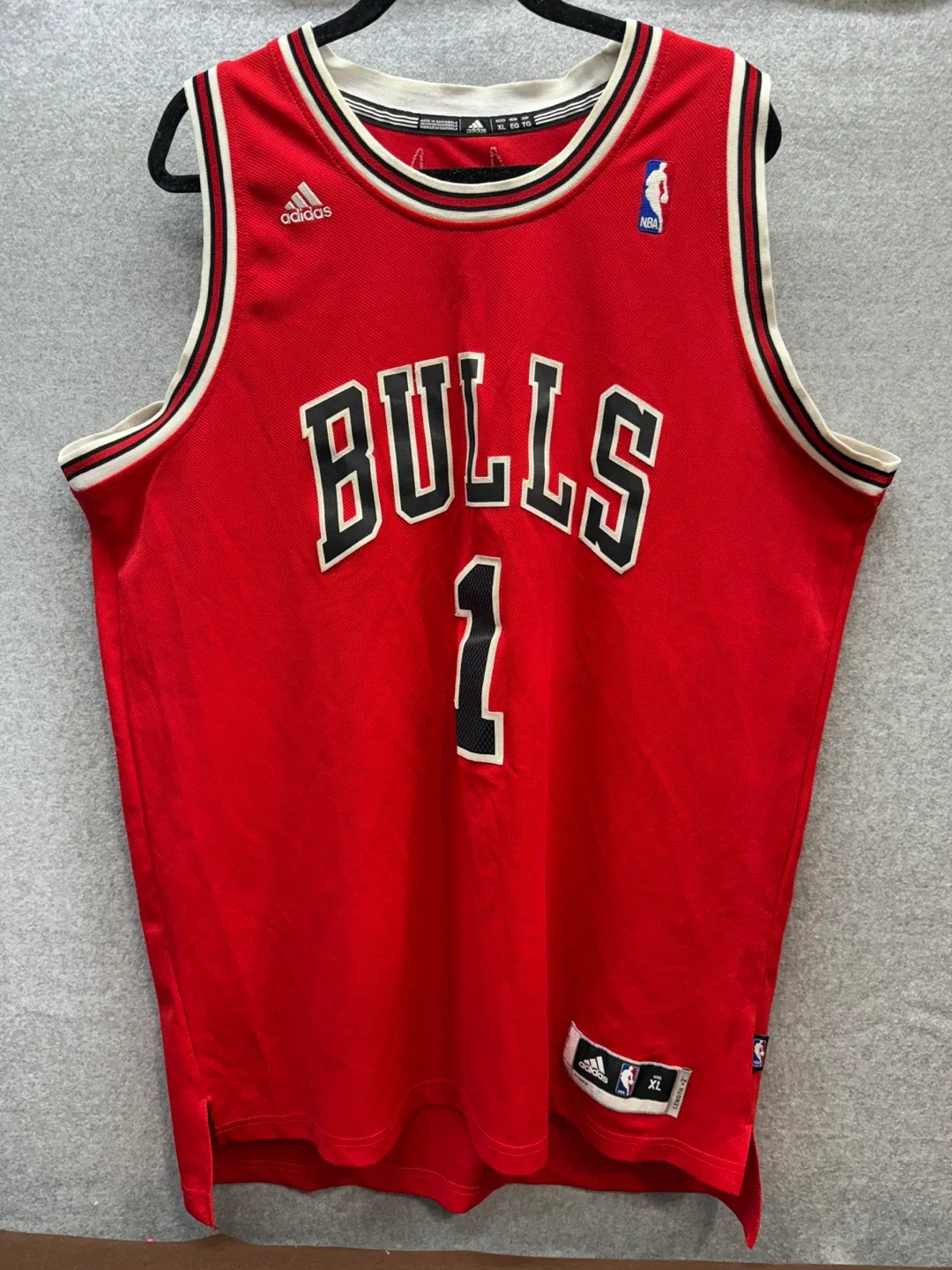 Adidas Derrick Rose Chicago Bulls Jersey XL