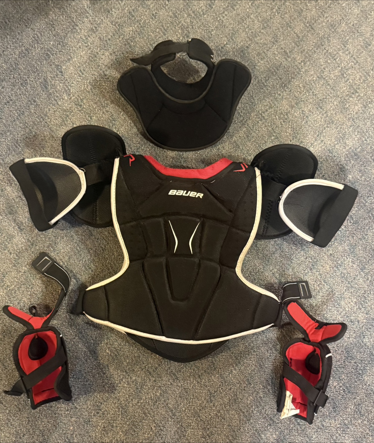 Bauer X Pro Lite Hockey Shoulder Pads - Youth Small/Petite - photo 2