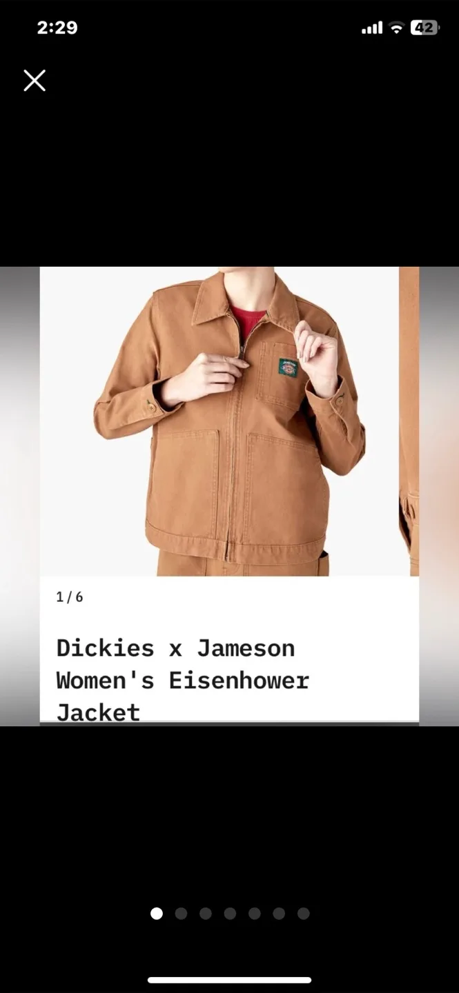 Dickies x Jameson Women's Eisenhower Jacket image indicator(5)