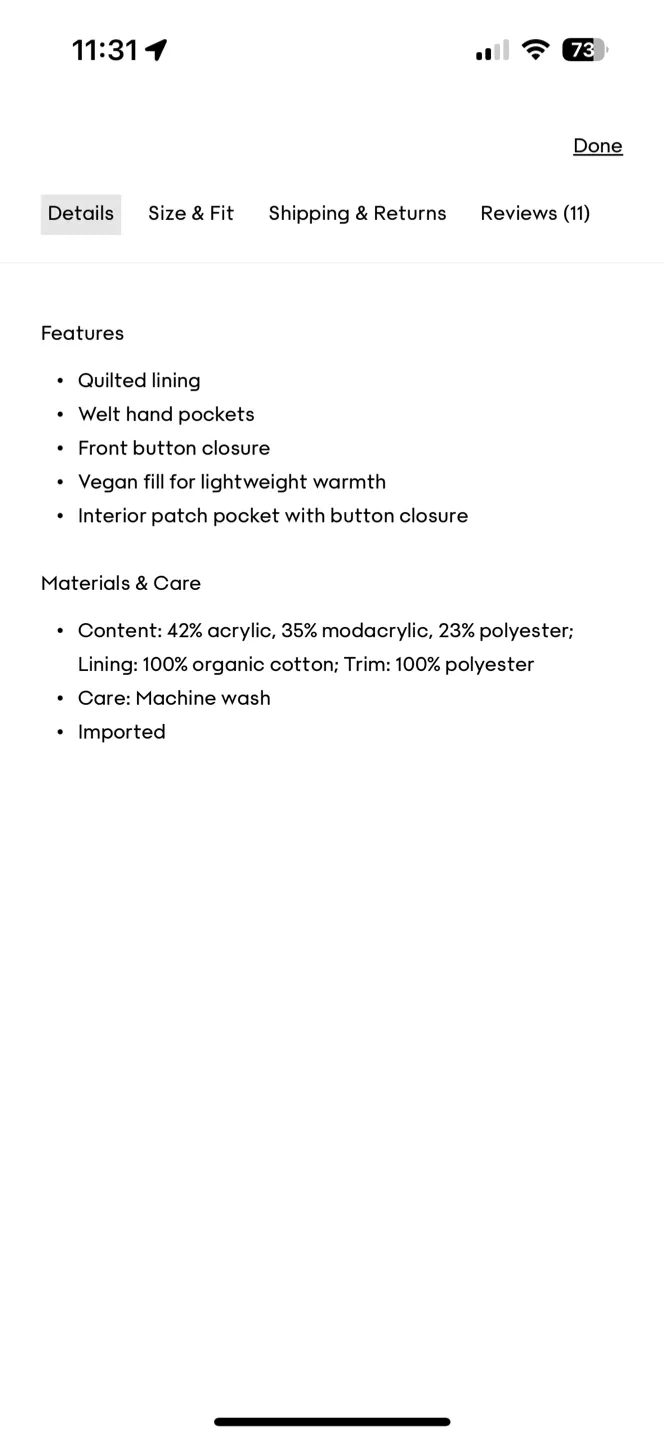 Aritzia Wilfred River Jacket - Size M image indicator(2)