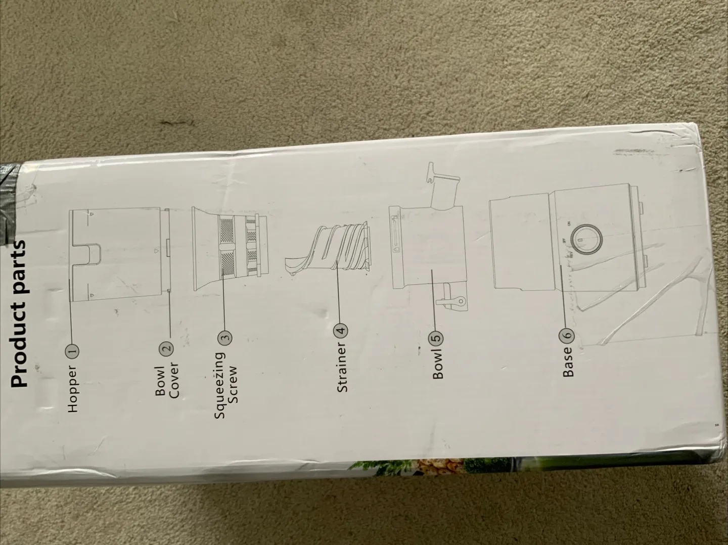 Camoly Masticating Juicer - High Torque, Cold Press image indicator(2)