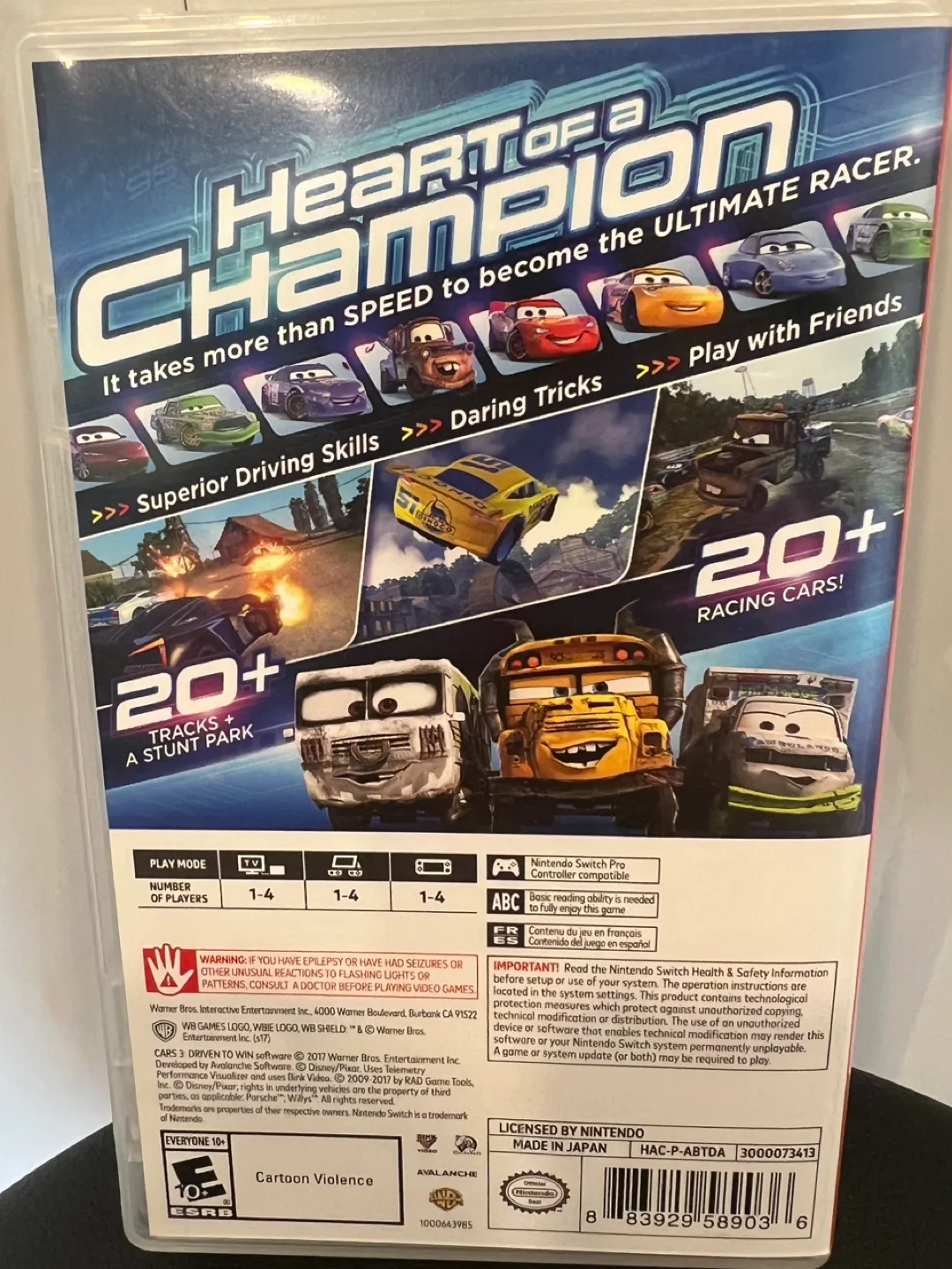 Disney Pixar Cars 3: Driven to Win - Nintendo Switch Game image indicator(2)