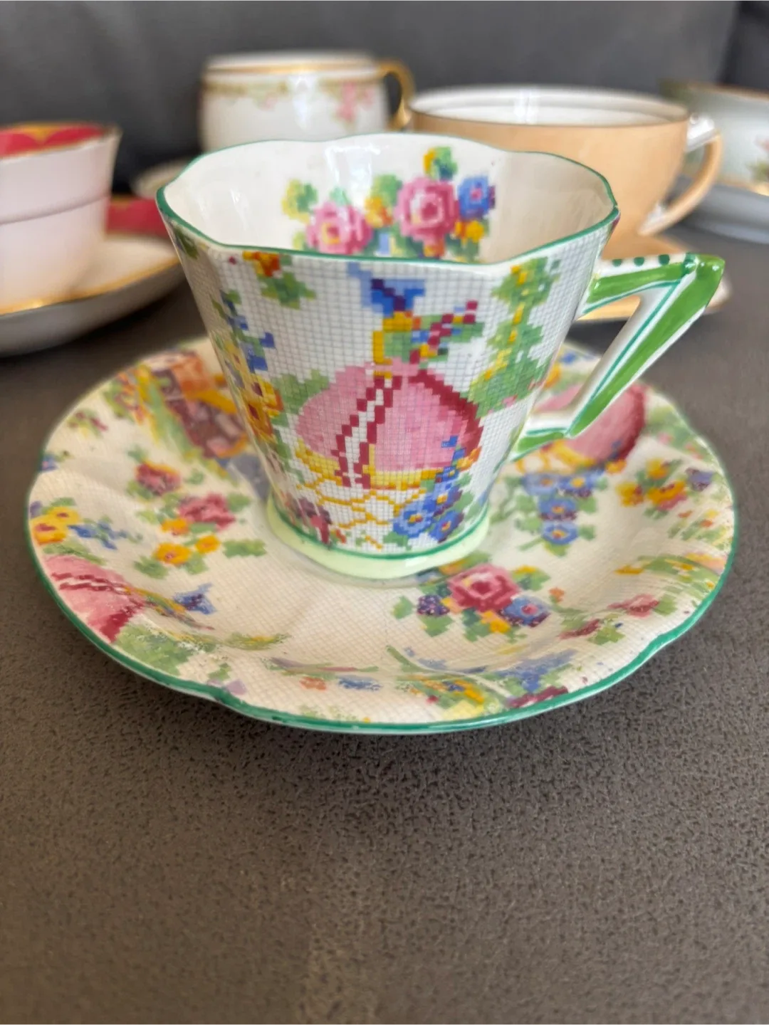 Royal Albert Lady Gay Tea Cup & Saucer Set thumbnail
