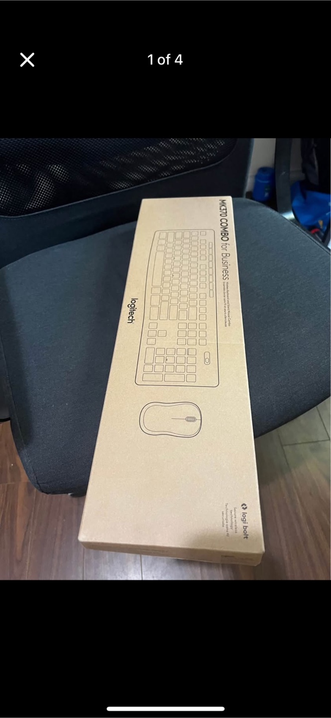 Logitech MK370 Bluetooth Keyboard & Mouse Combo - Graphite