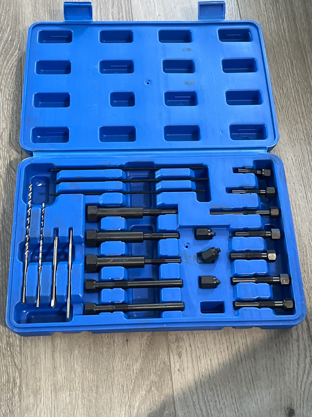 Blue Tool Set with Case