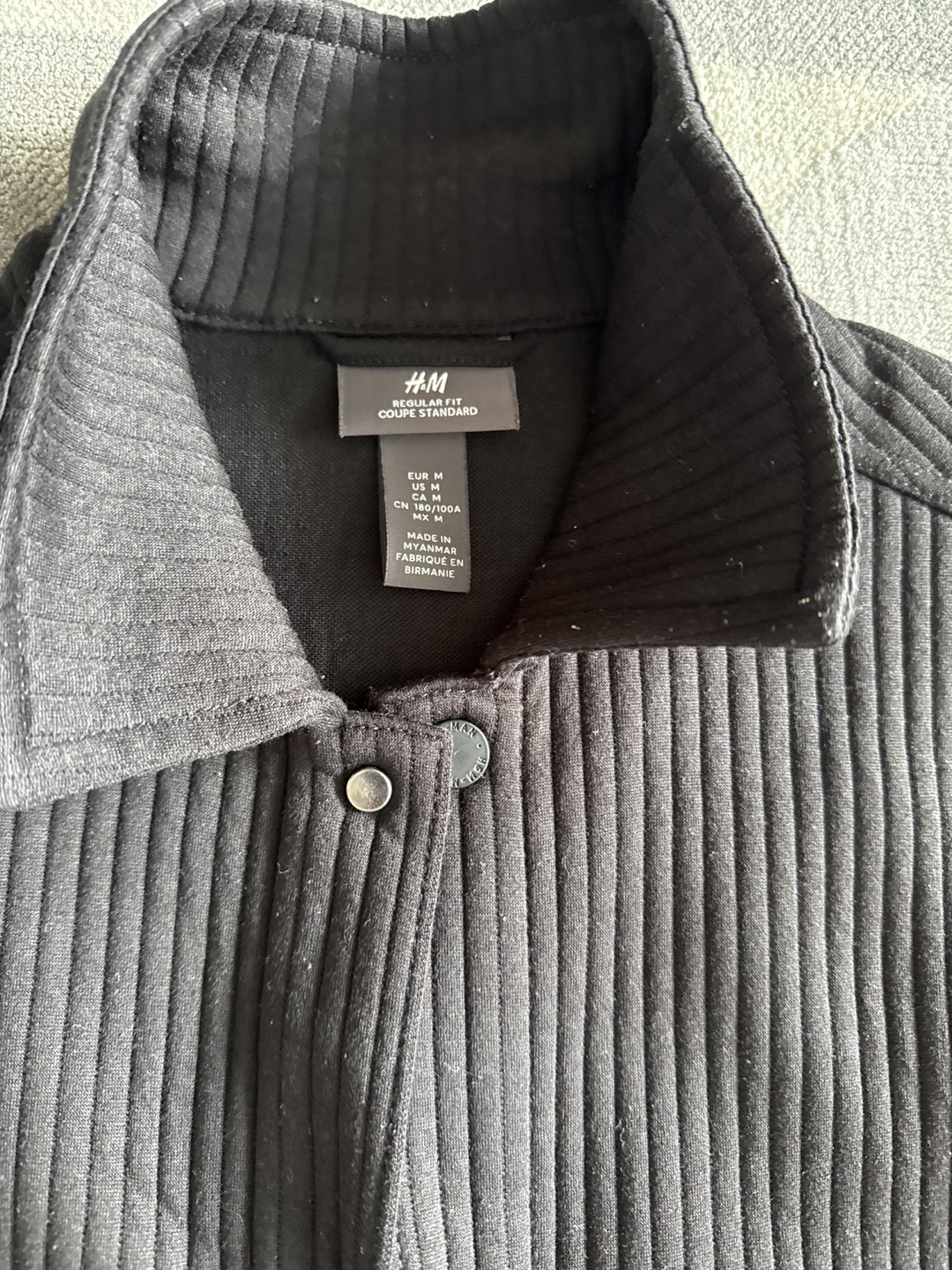 H&M Regular Fit Corduroy Jacket - Size M - photo 2