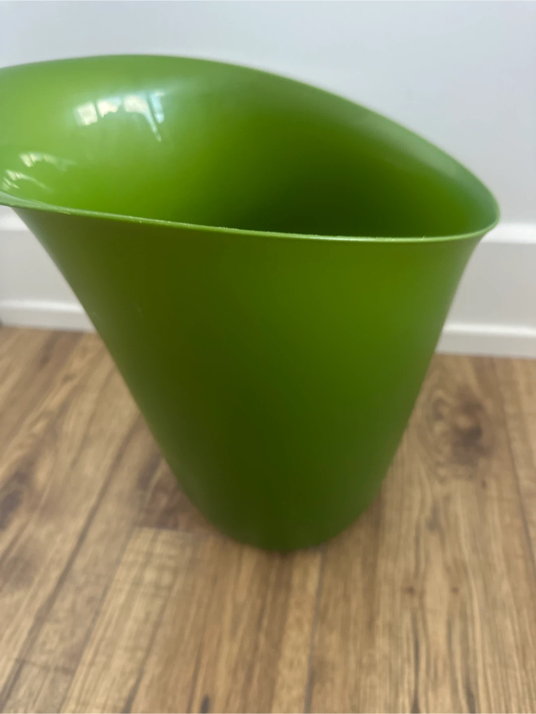 Green Garbage Can