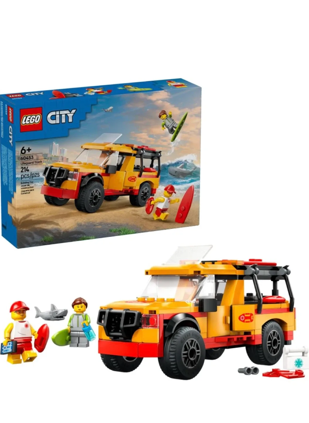 Lego city lifeguard truck thumbnail