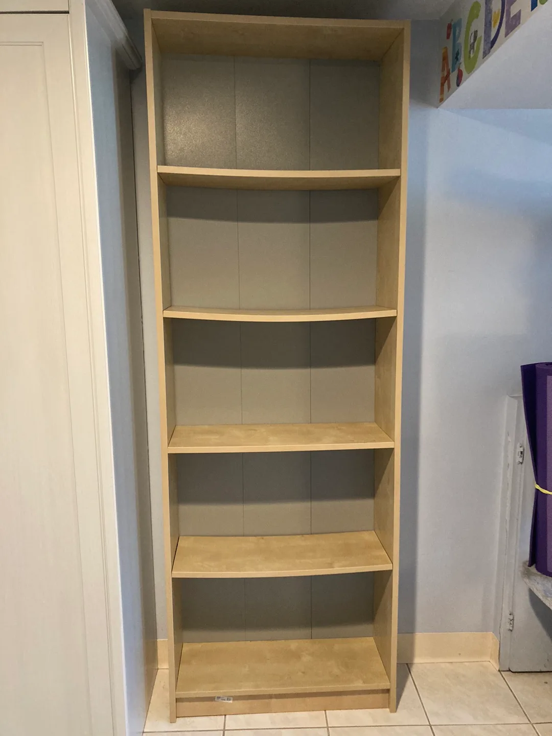 Tall Wooden Bookcase thumbnail