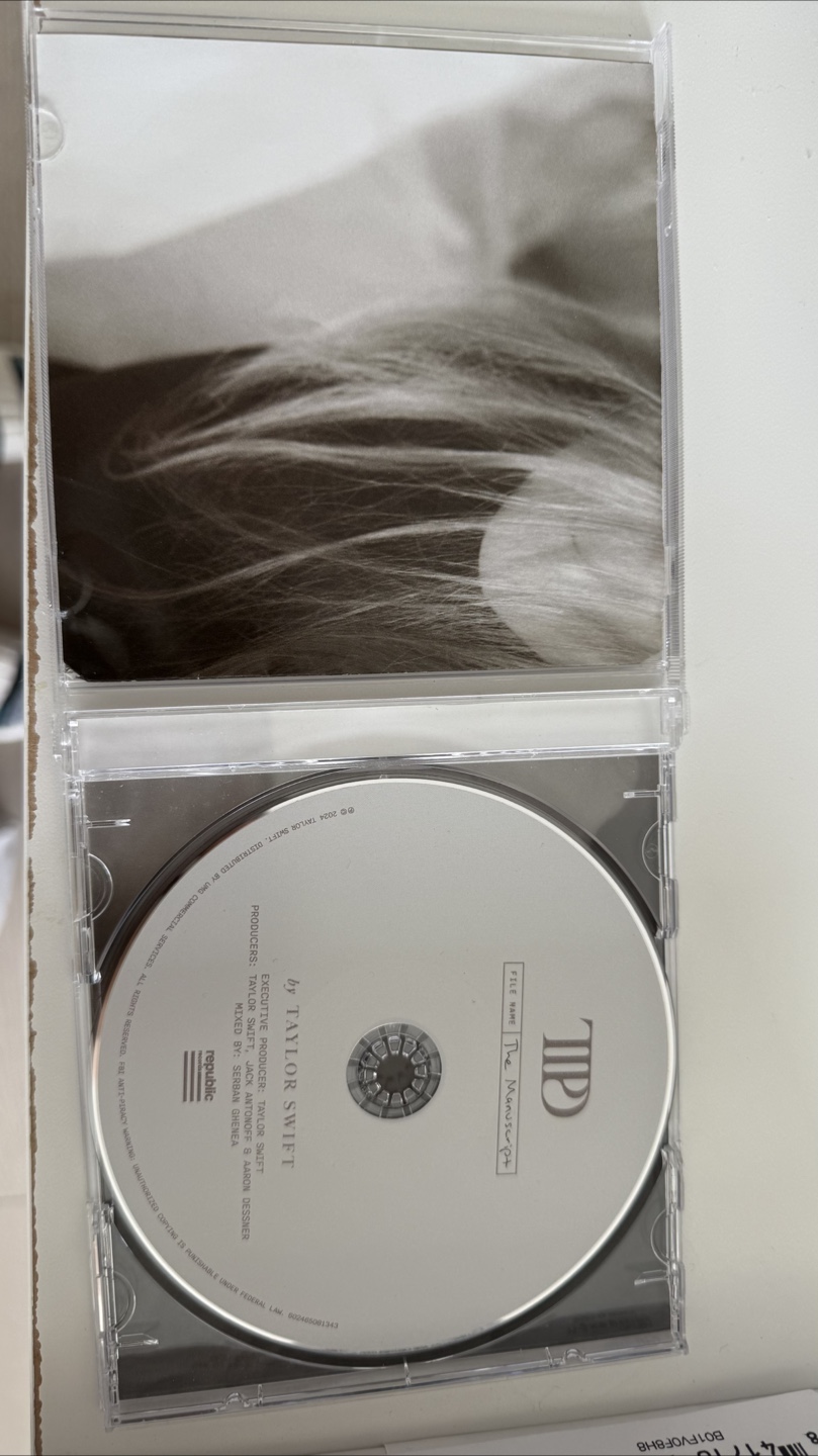 Taylor swift disc (message with pickup time) - photo 3