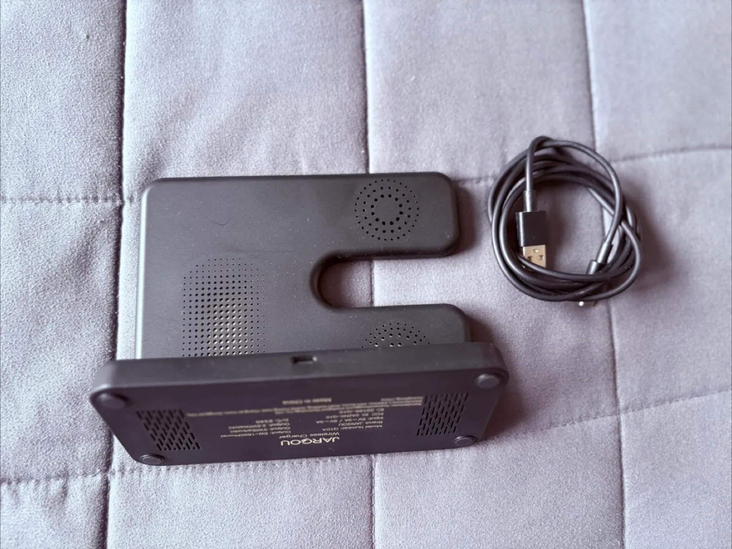 Jargou Wireless Charger, Model Q10A image indicator(2)