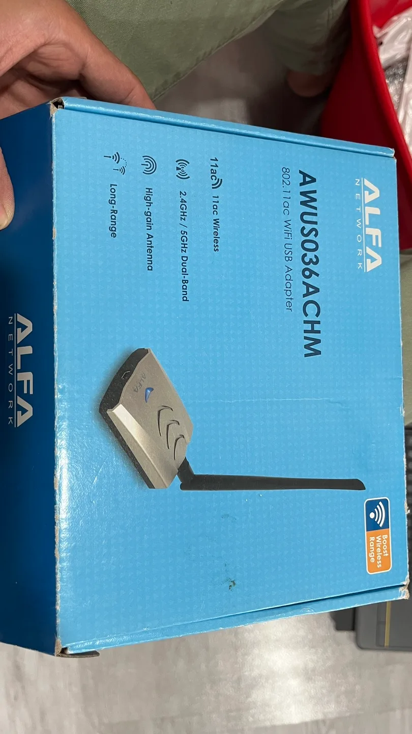 Alfa Network AWUS036ACHM WiFi USB Adapter - New in Box thumbnail