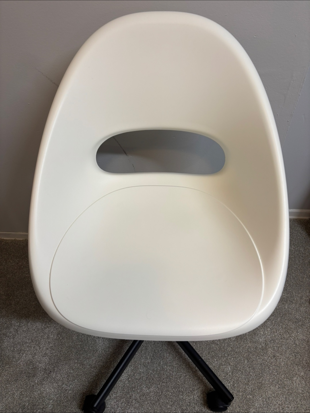 White Swivel Desk Chair