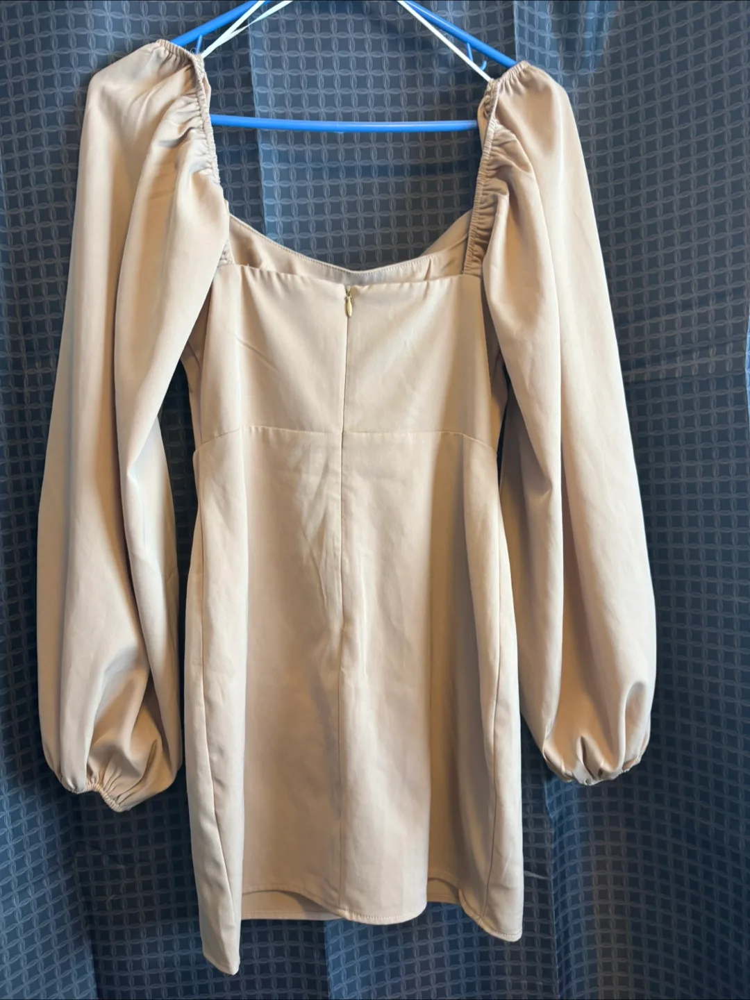 princess polly Beige Long Sleeve Mini Dress image indicator(5)