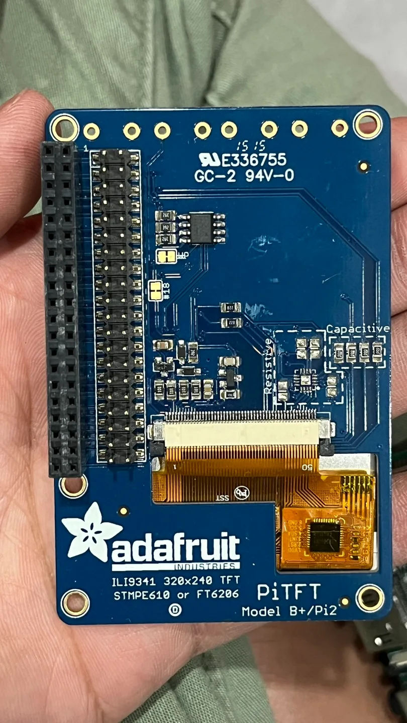Adafruit 2.8" PiTFT Touch Screen for Raspberry Pi thumbnail