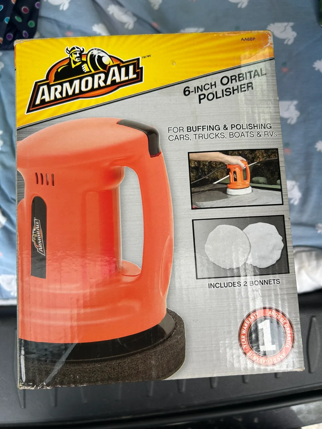 Armor All 6-Inch Orbital Polisher - New! thumbnail