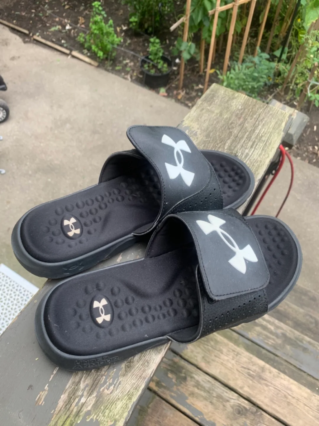 Under Armour Slides - Black thumbnail
