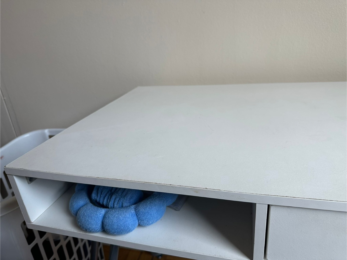 SHW White Home Office Desk with Drawer - photo 5