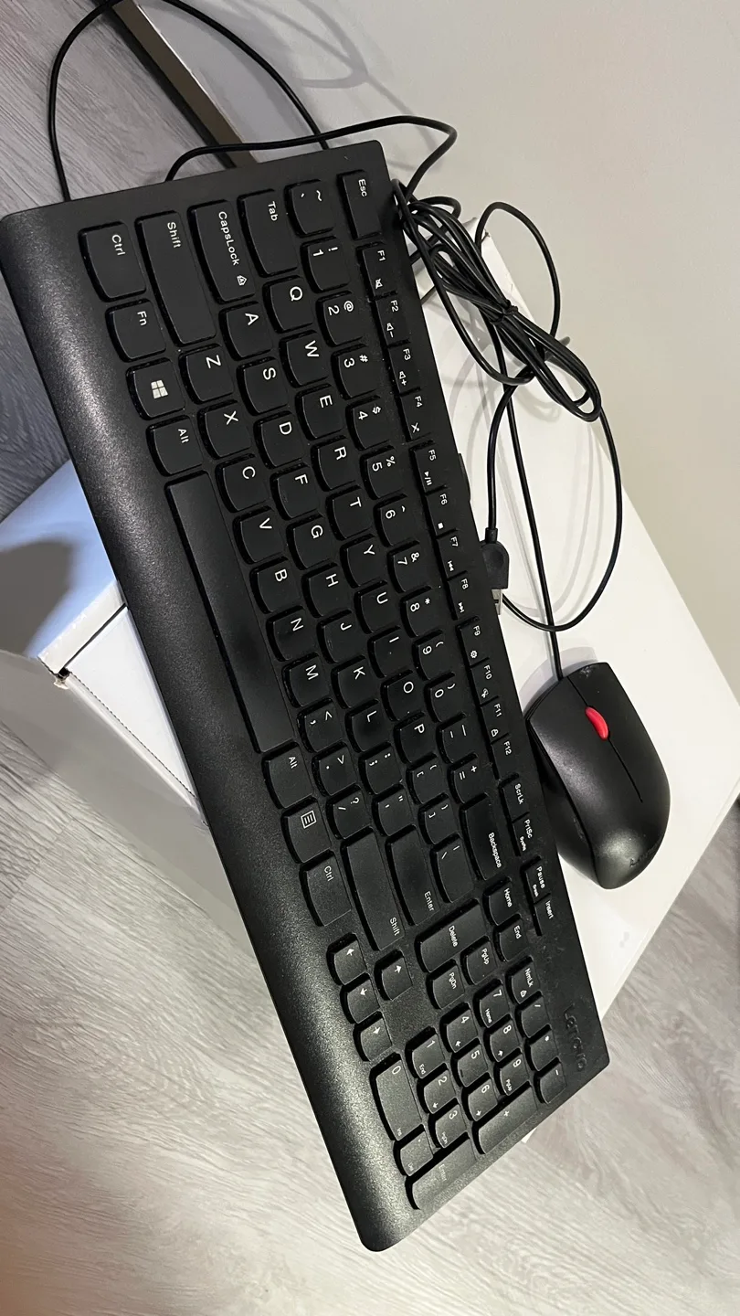 Lenovo Keyboard and Mouse Combo - Black thumbnail