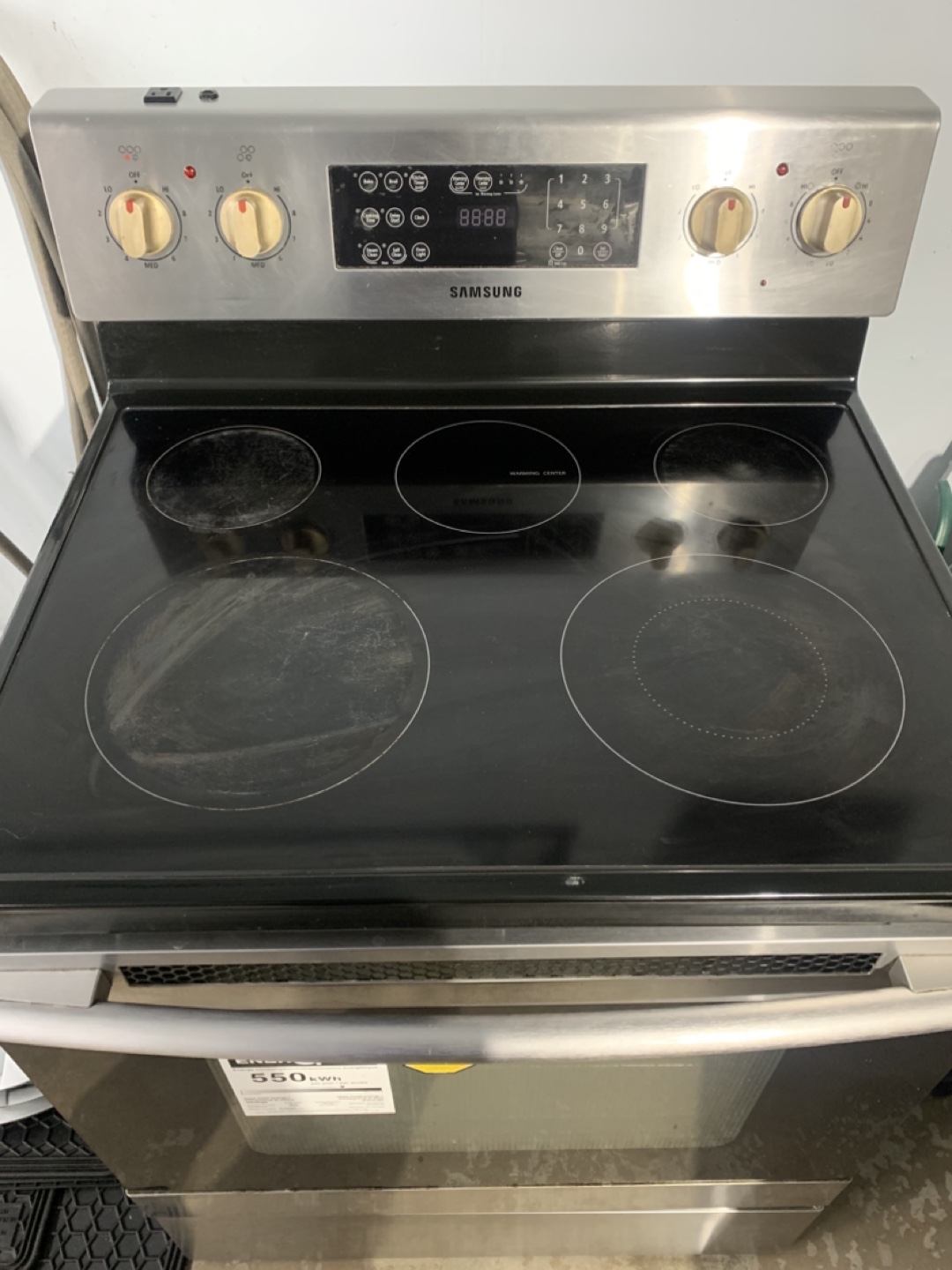 Samsung Electric Range - Model FCQ321