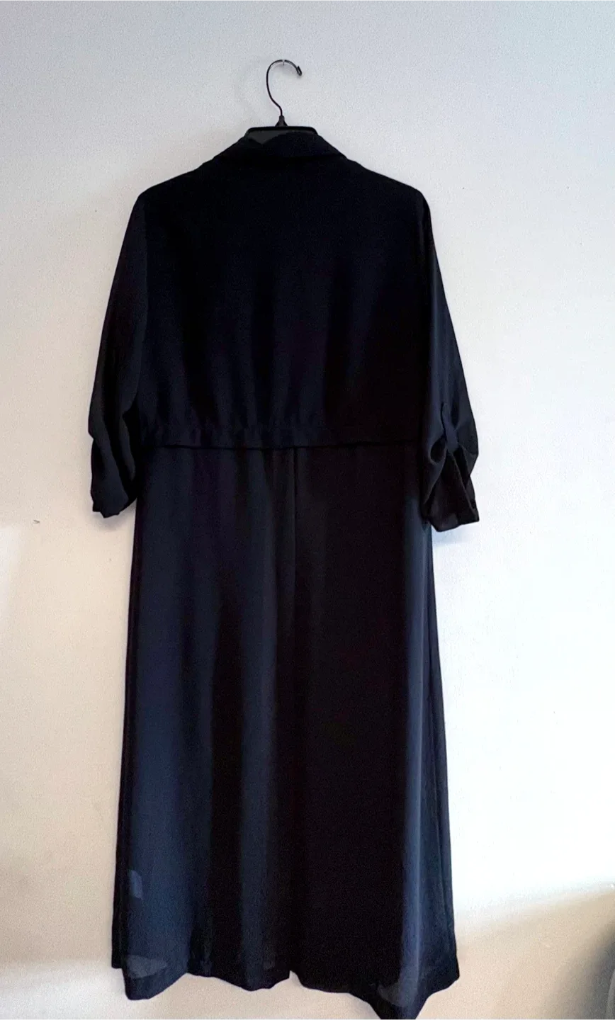 Dynamite Black long duster ‼️final sale ‼️ image indicator(3)