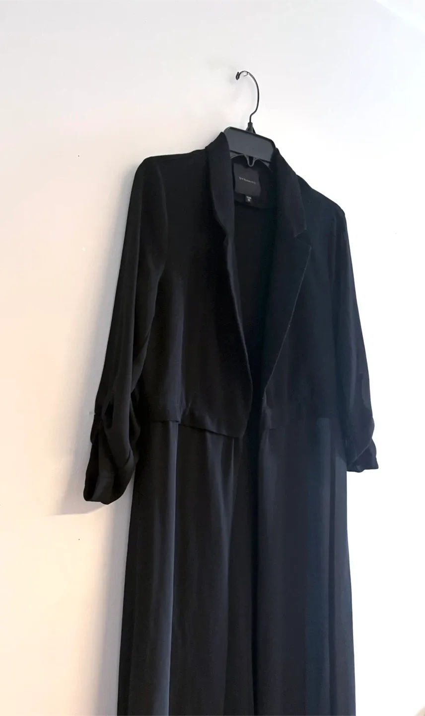 Dynamite Black long duster ‼️final sale ‼️ image indicator(4)
