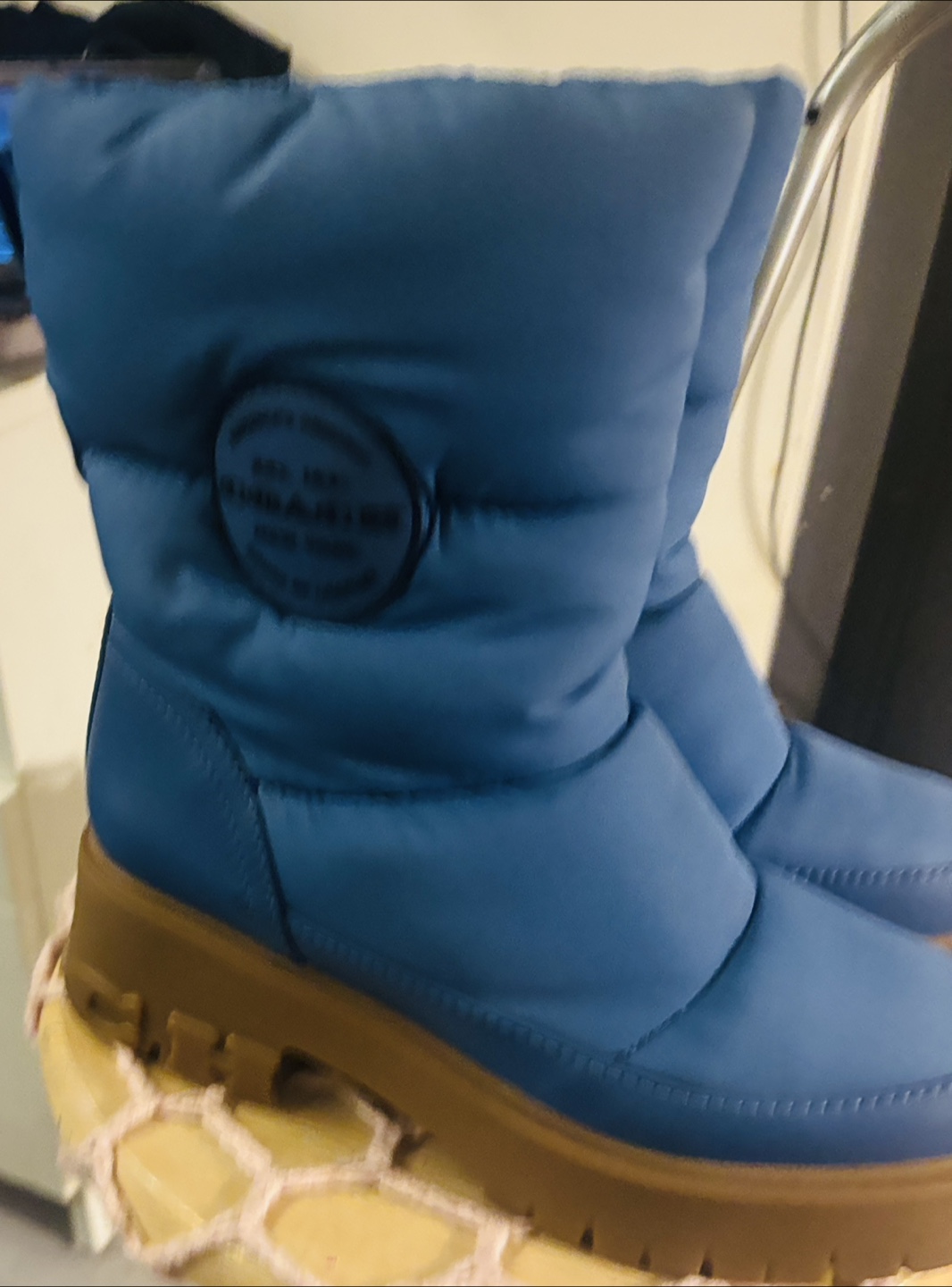 Coach Blue Puffer Boots - photo 3