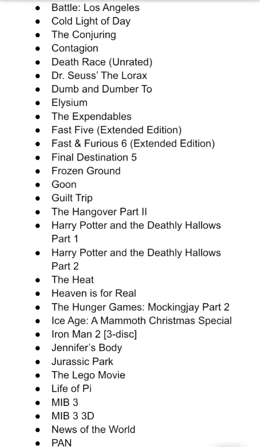 Blurays for Trade!  *Updated Sept. 20* image indicator(4)