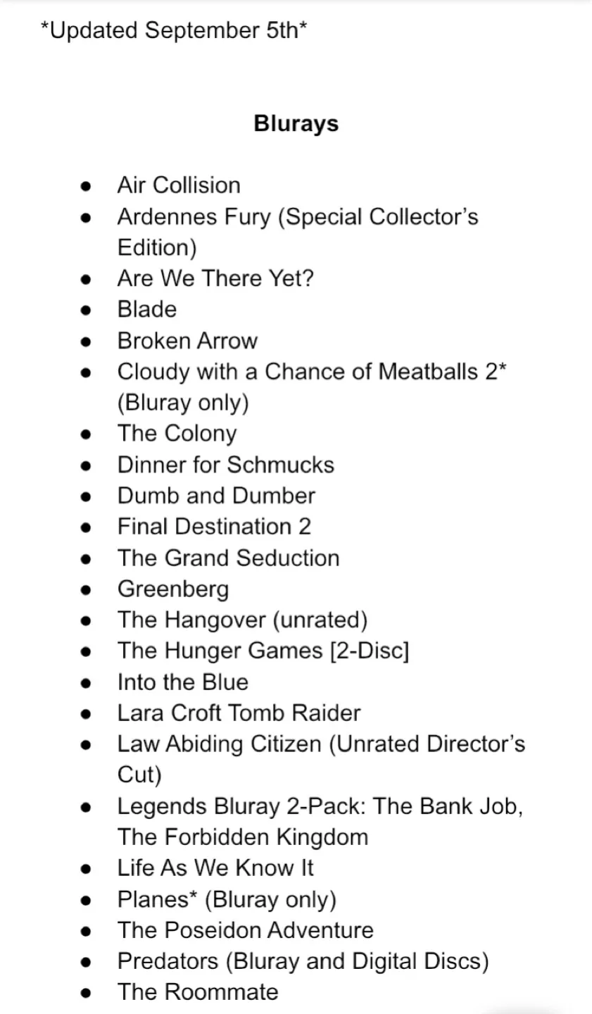 Blurays for Trade!  *Updated Sept. 20* image indicator(2)