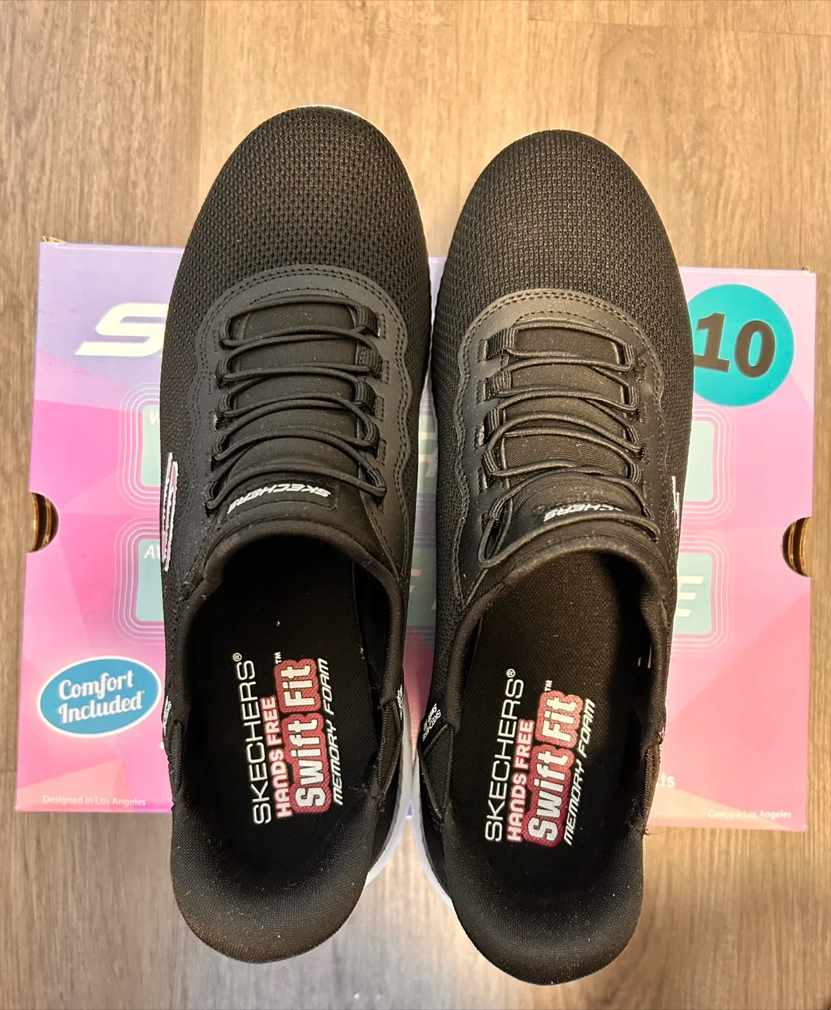 Skechers Hands Free Slip-ins: Swift Fit, Size 10 thumbnail