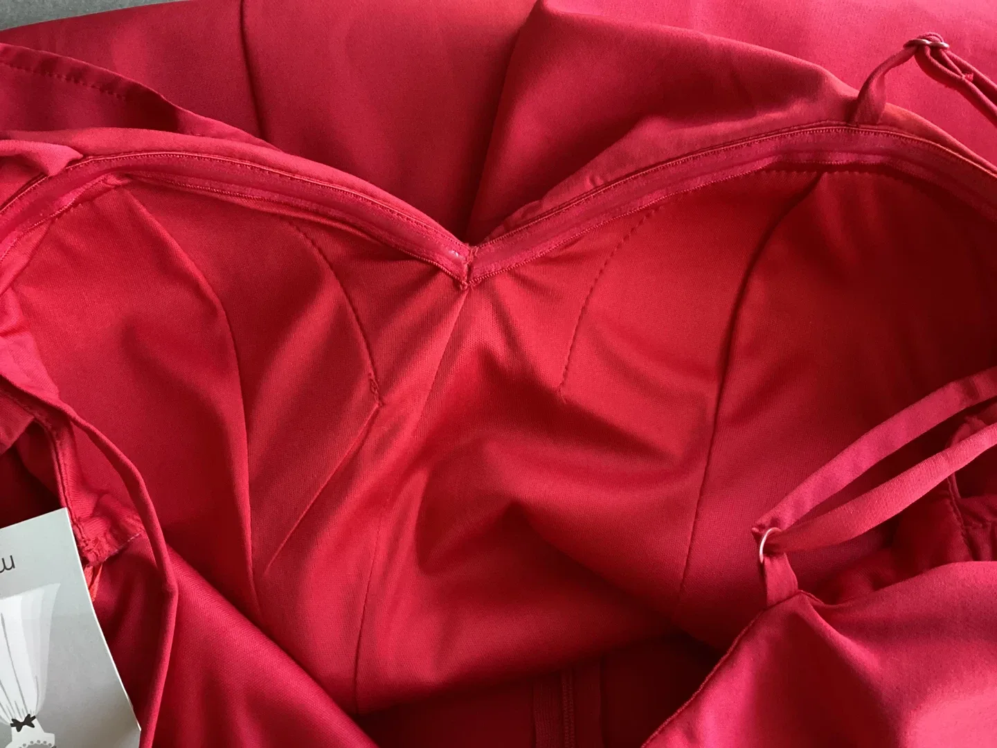 CHERRY RED FORMAL DRESS image indicator(3)