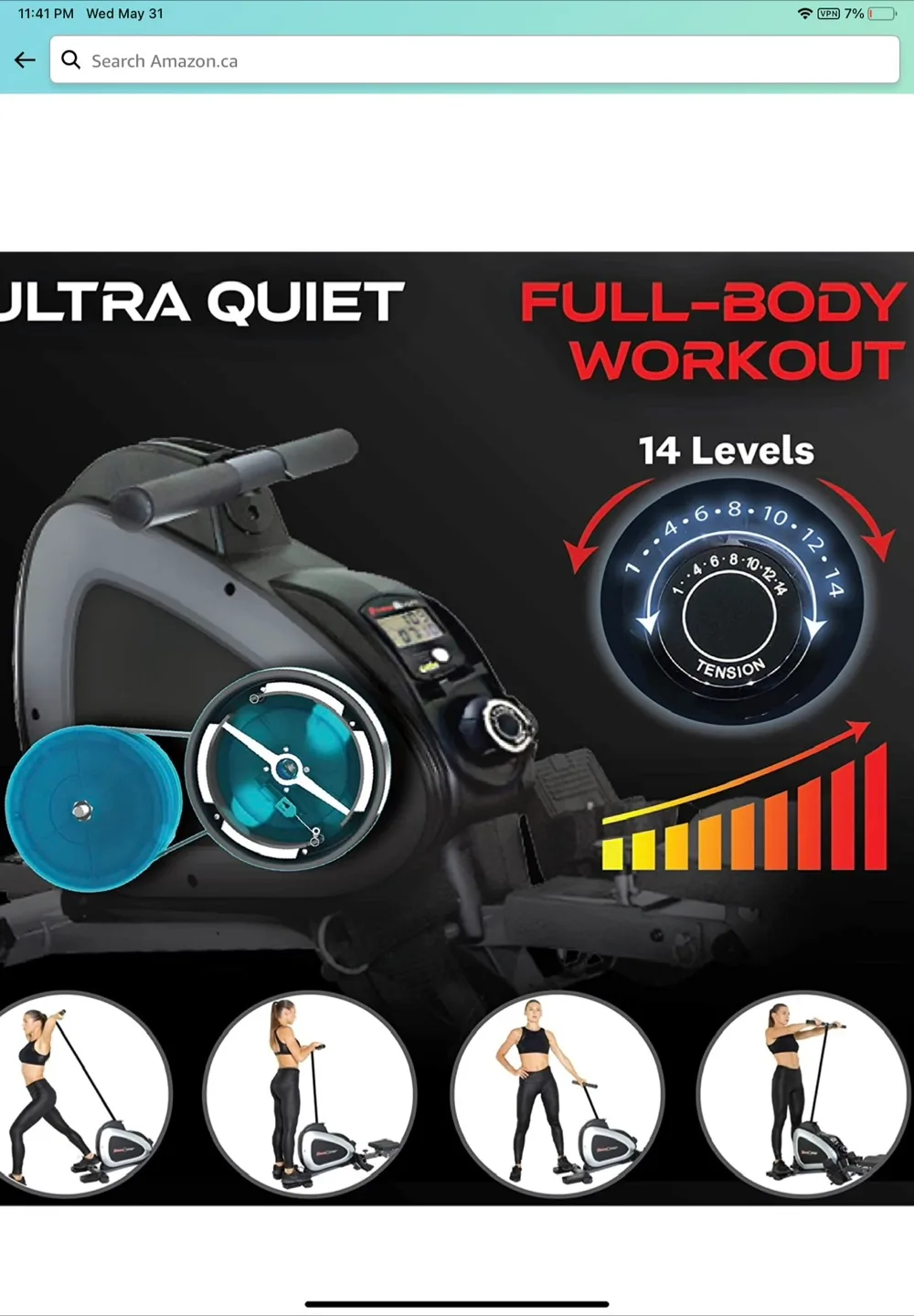 Fitness Reality Rowing Machine image indicator(3)