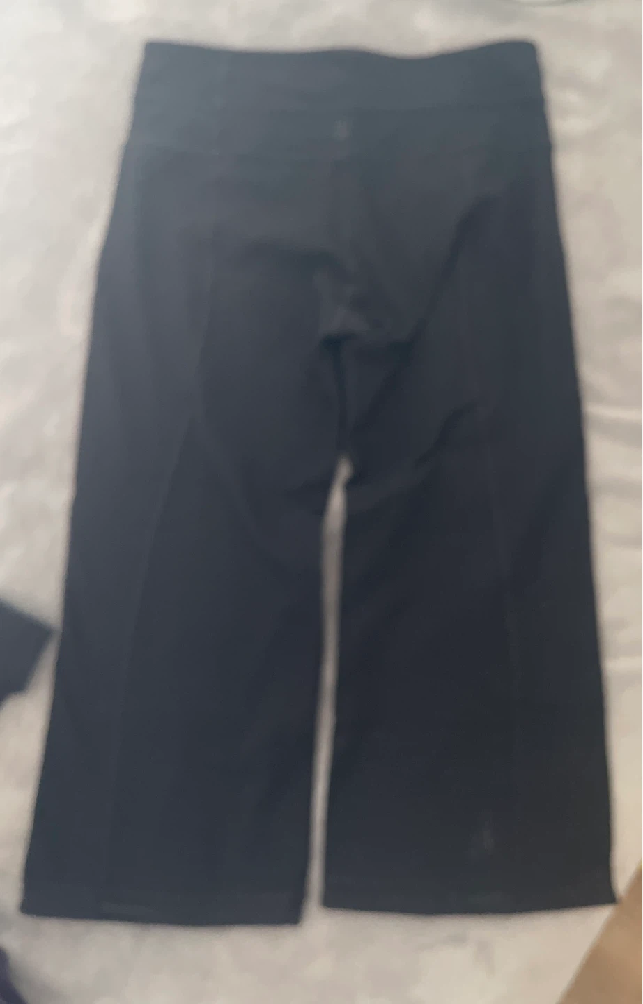 Lululemon Black Cropped Leggings - photo 2