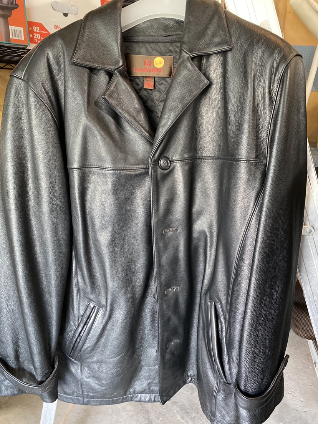 Men’s Danier Leather Jacket Size M