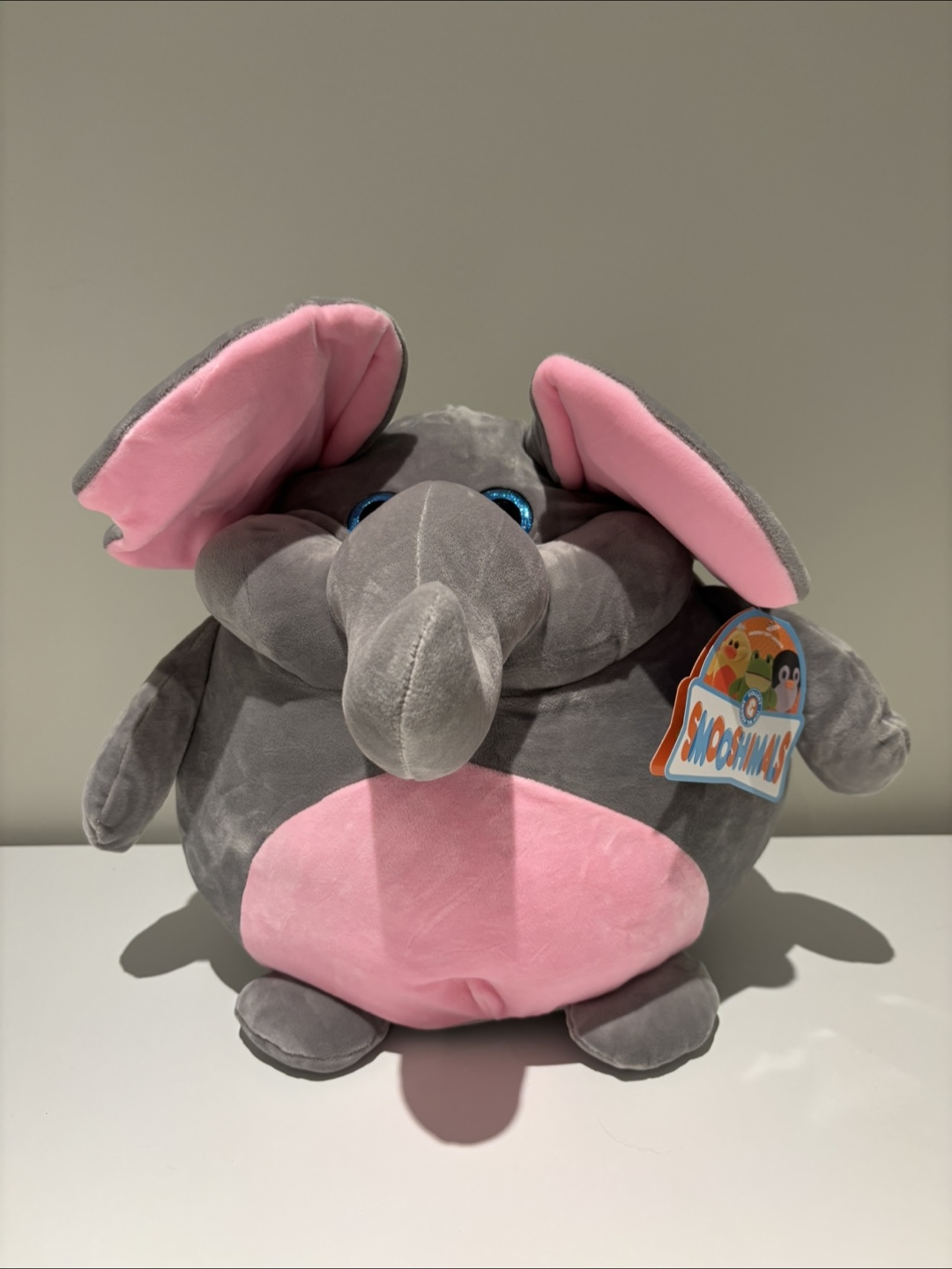 37cm Smooshamals Elephant Plush Toy