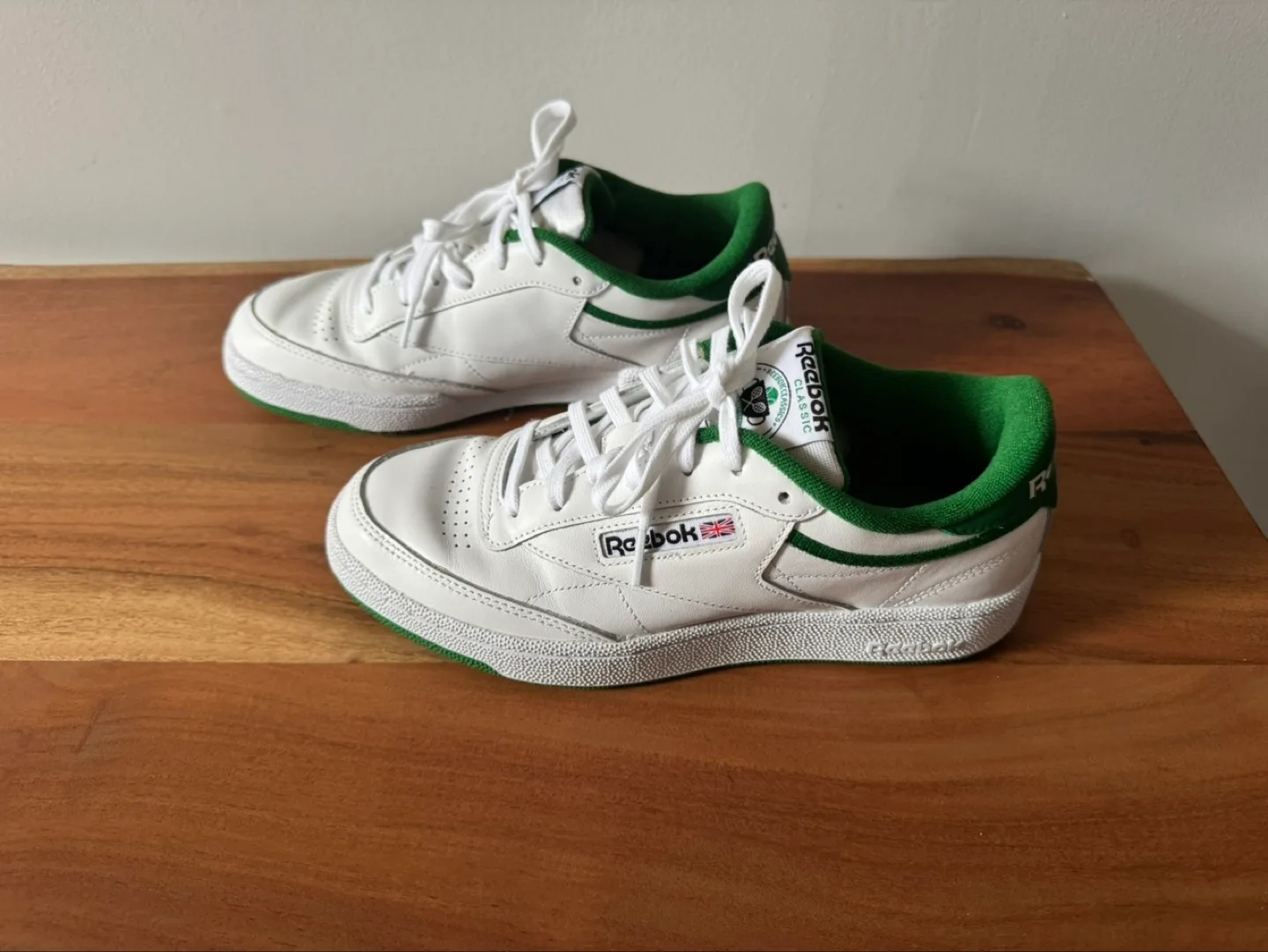 Reebok Club C Revenge White/Green Sneakers image indicator(2)
