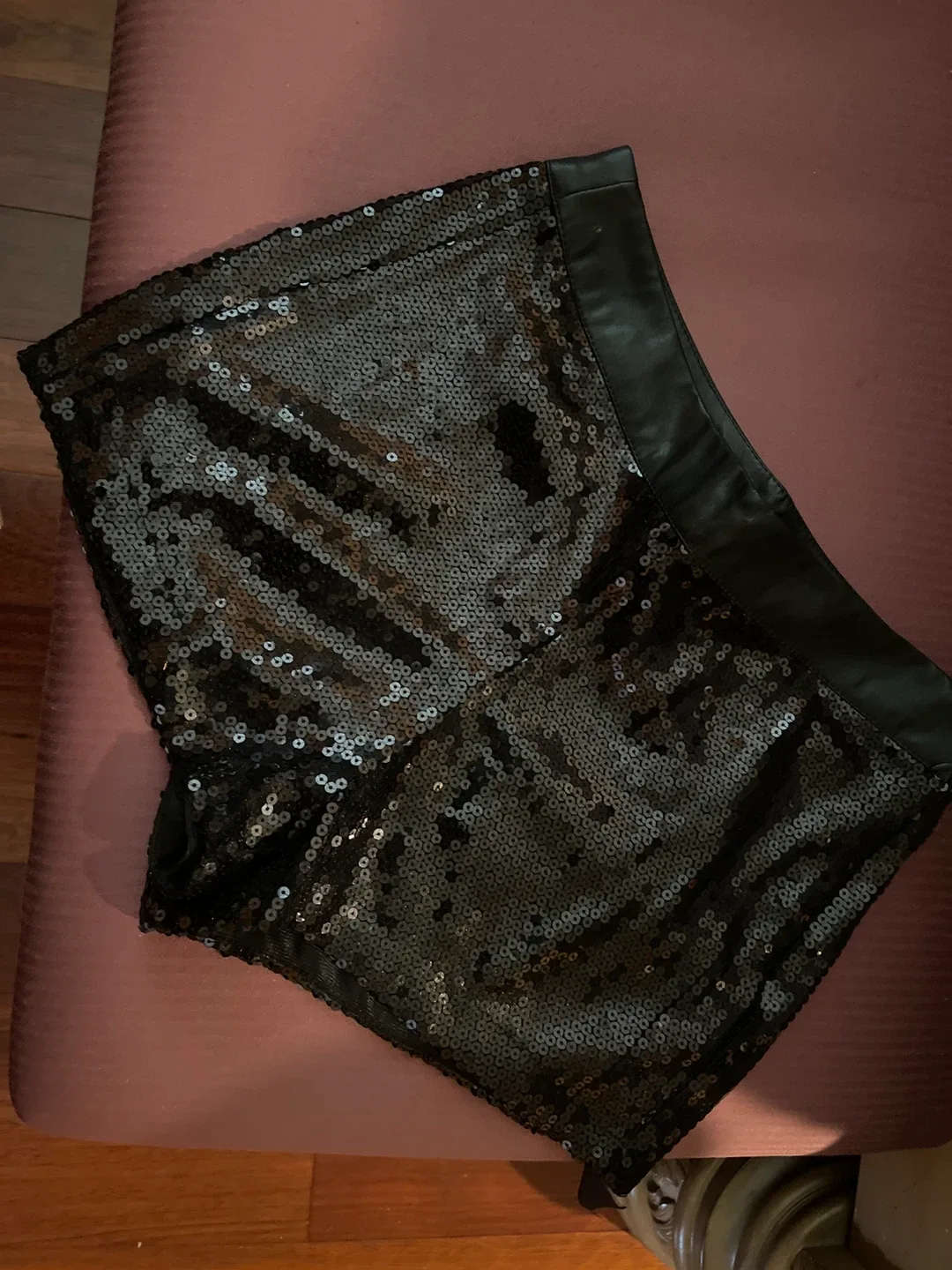 Sequin Shorts - Black image indicator(2)