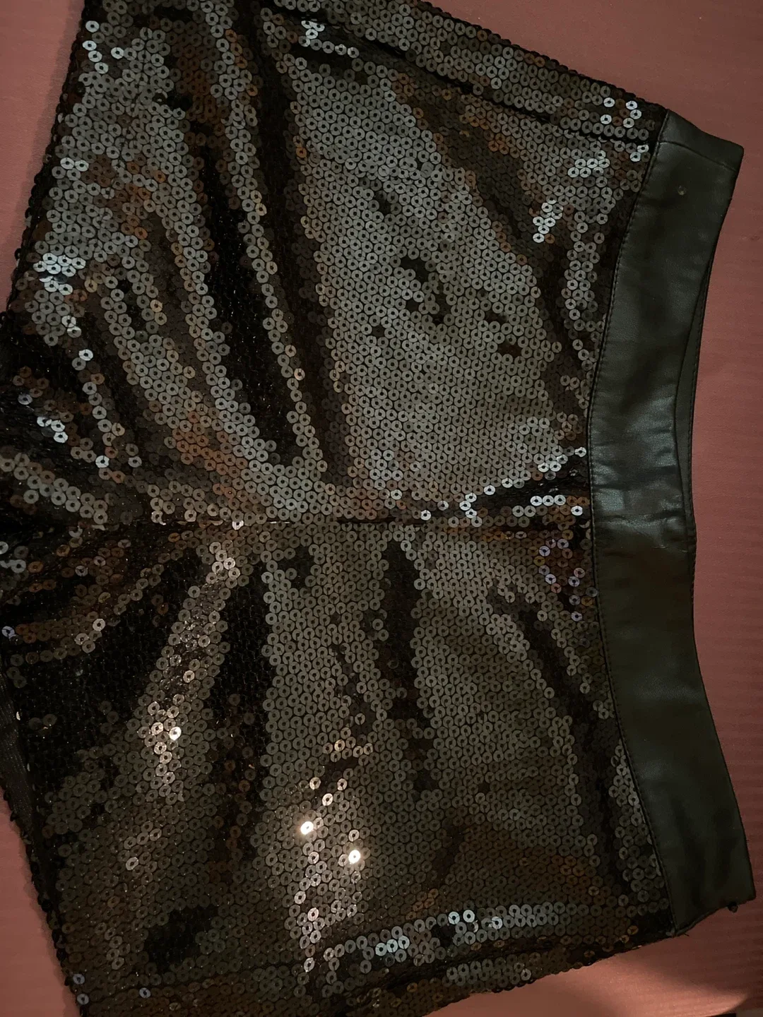 Sequin Shorts - Black image indicator(4)