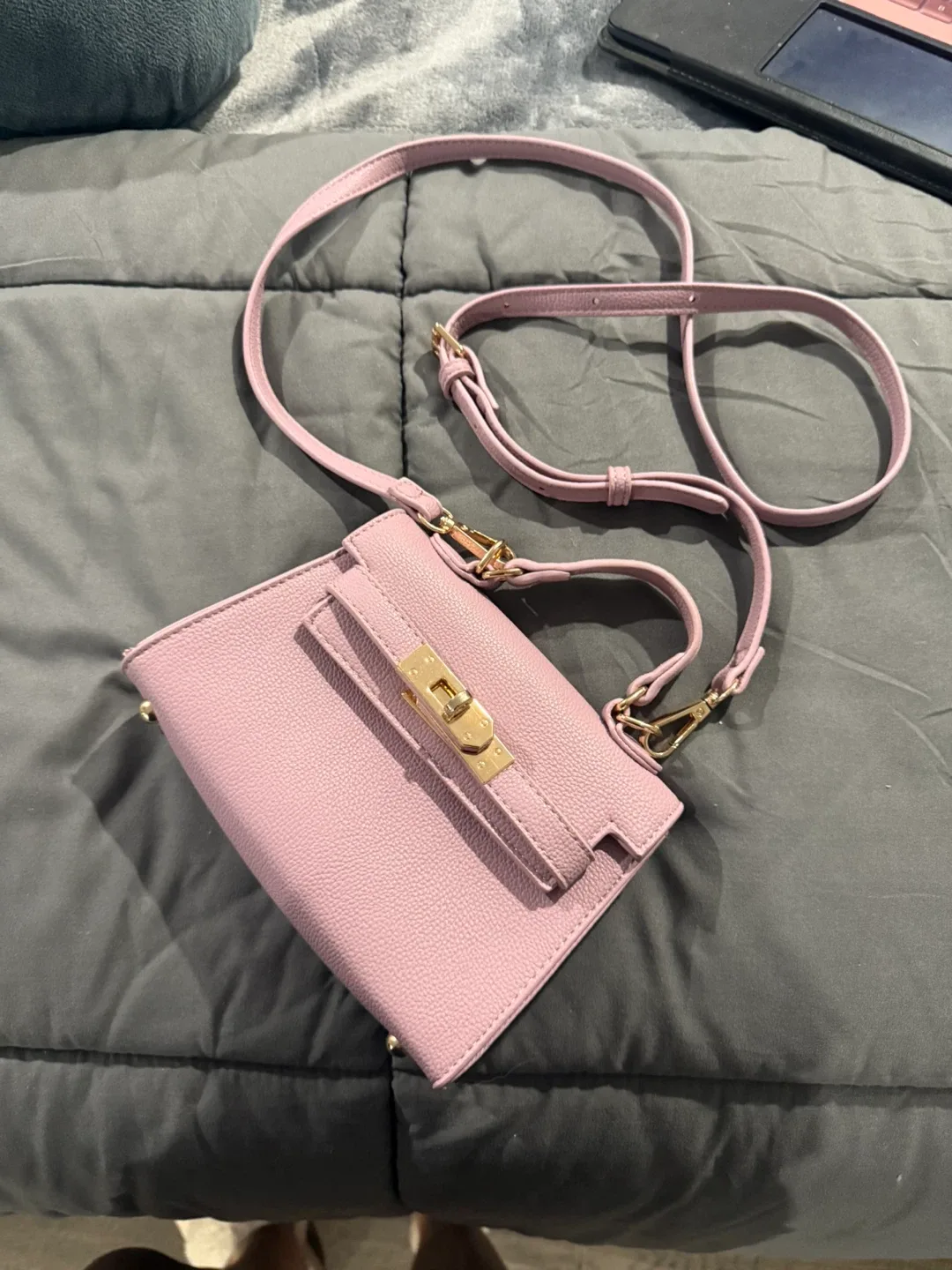 Lilac Mini Crossbody Bag thumbnail