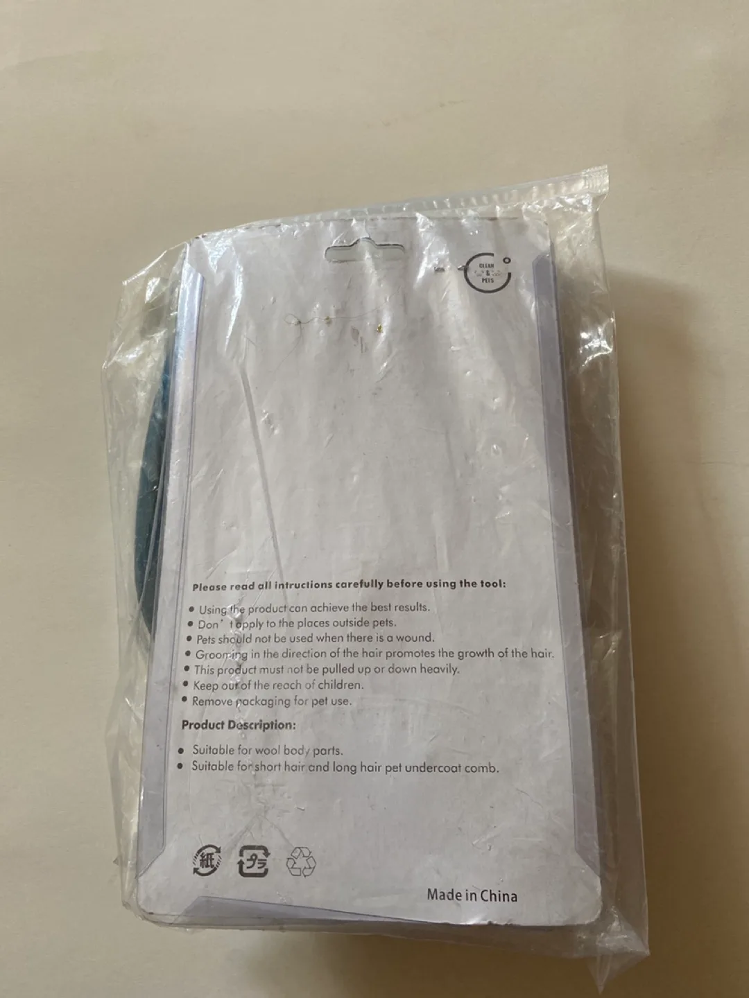 New Aumuca Cat Brush Slicker Brush, Grey image indicator(4)