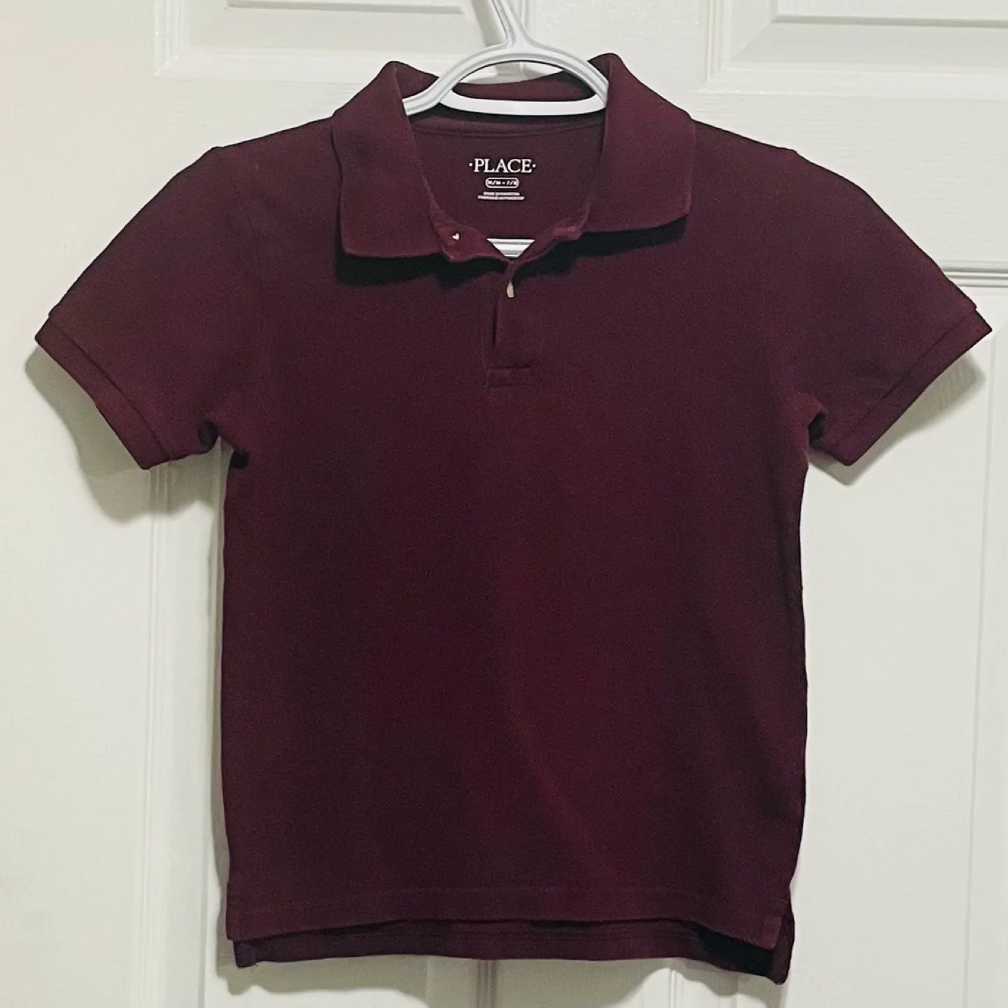 Children's Place Maroon Polo Shirt & GapFit Tech Hoodie Set image indicator(8)