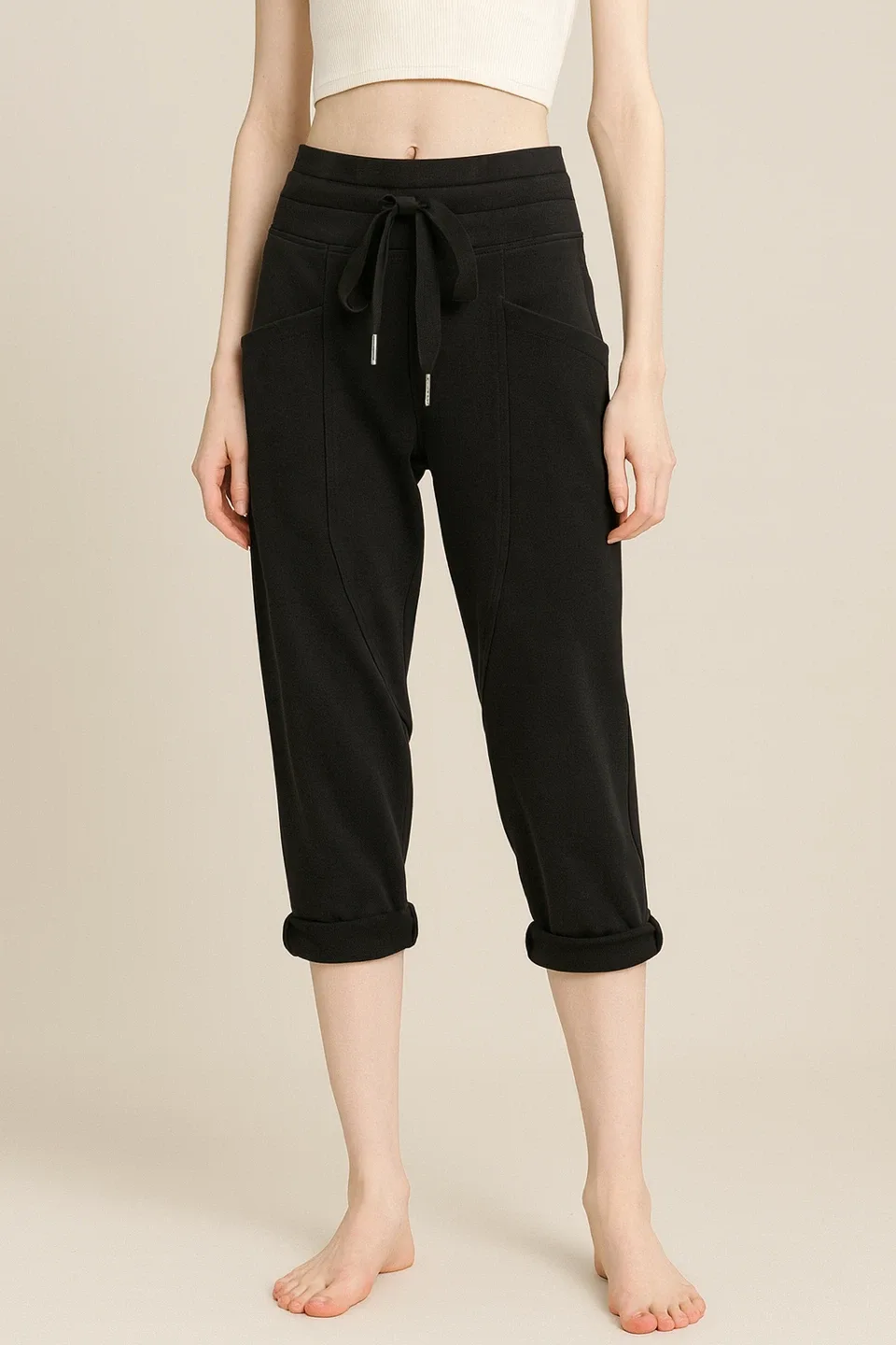 Lululemon Black Jogger Pants thumbnail