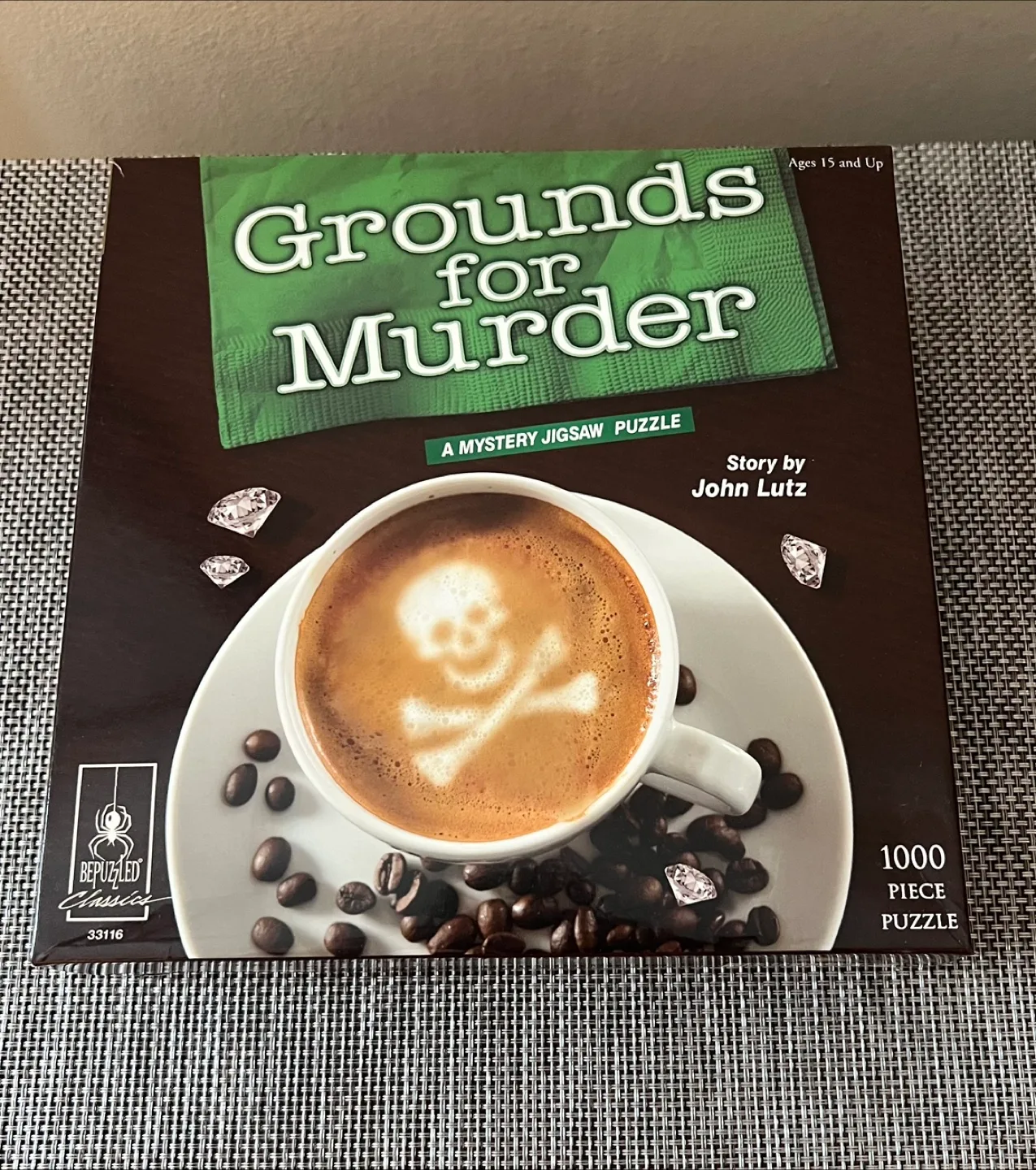 1,000 Piece Jigsaw Puzzle Mystery - “Grounds for Murder” image indicator(4)
