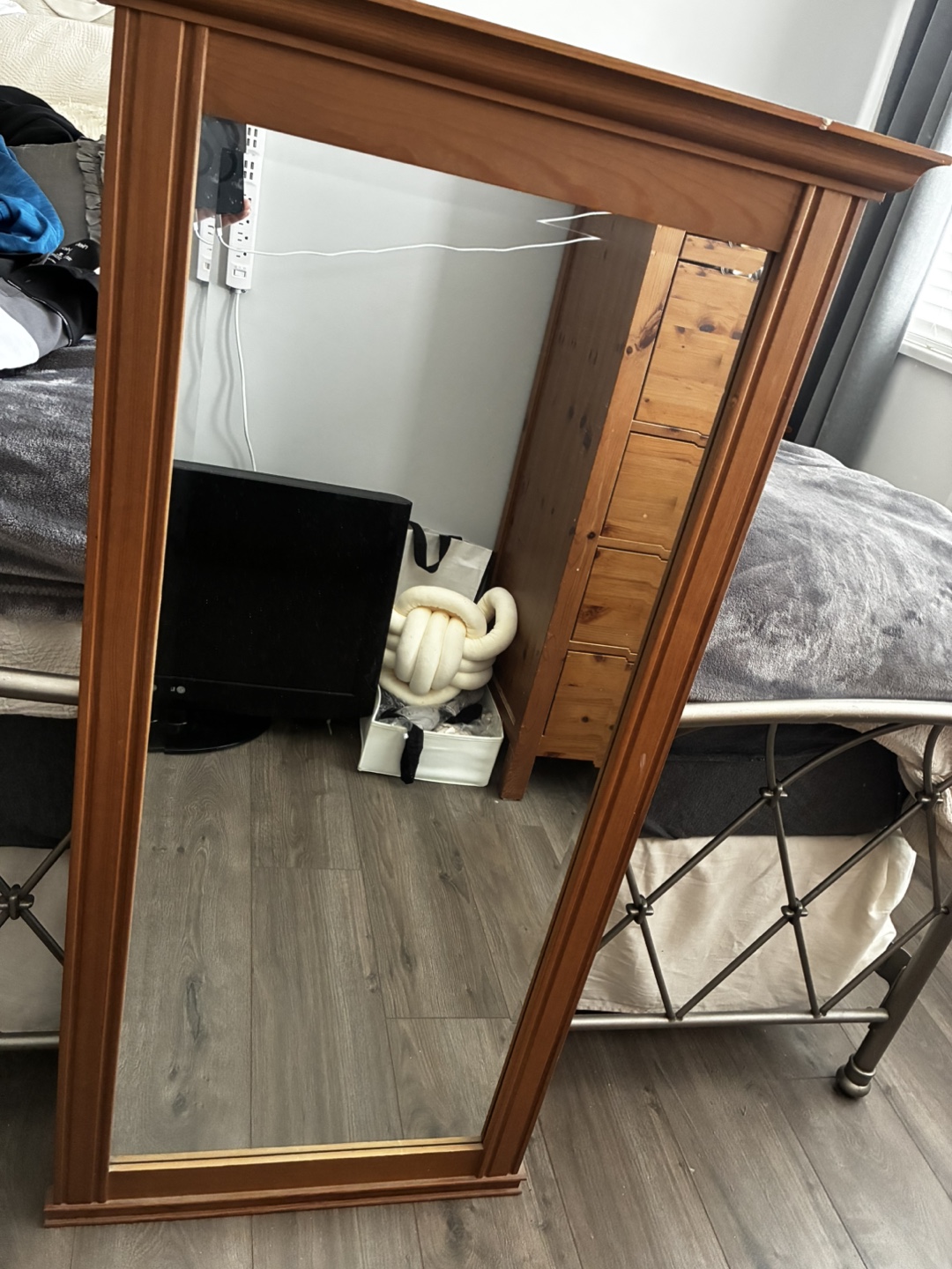 Wood Framed Full Length Mirror Wooden Frame