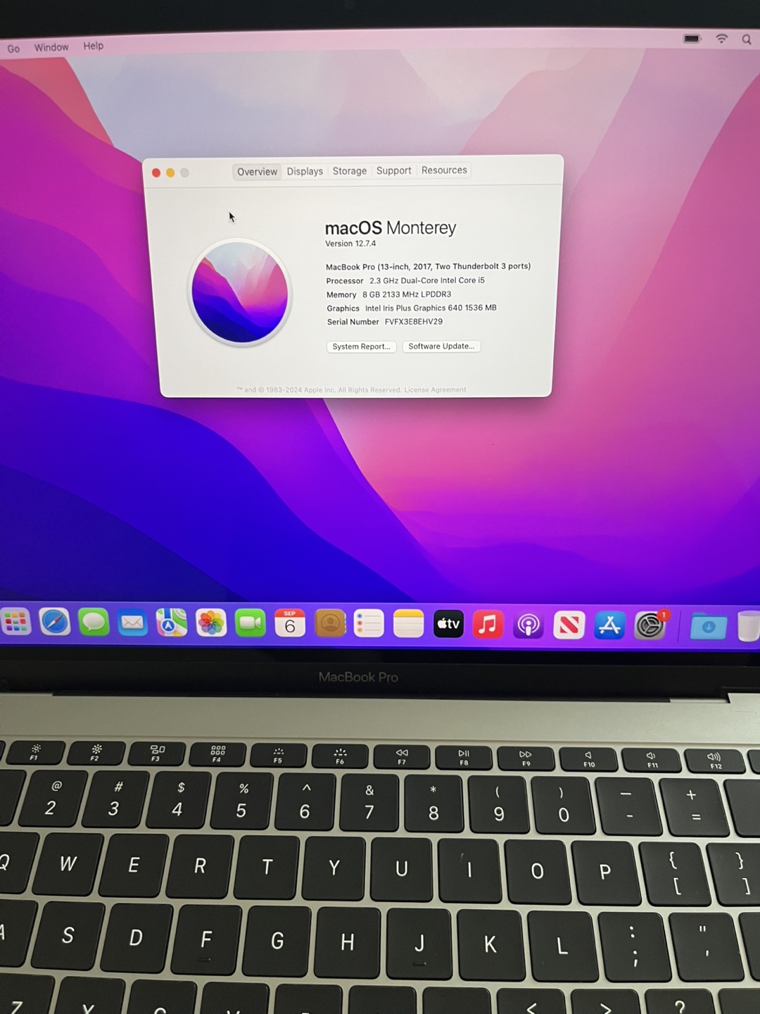 MacBook Pro 13” Mid 2017 – 2.3GHz, 8GB RAM, 256GB SSD - photo 3