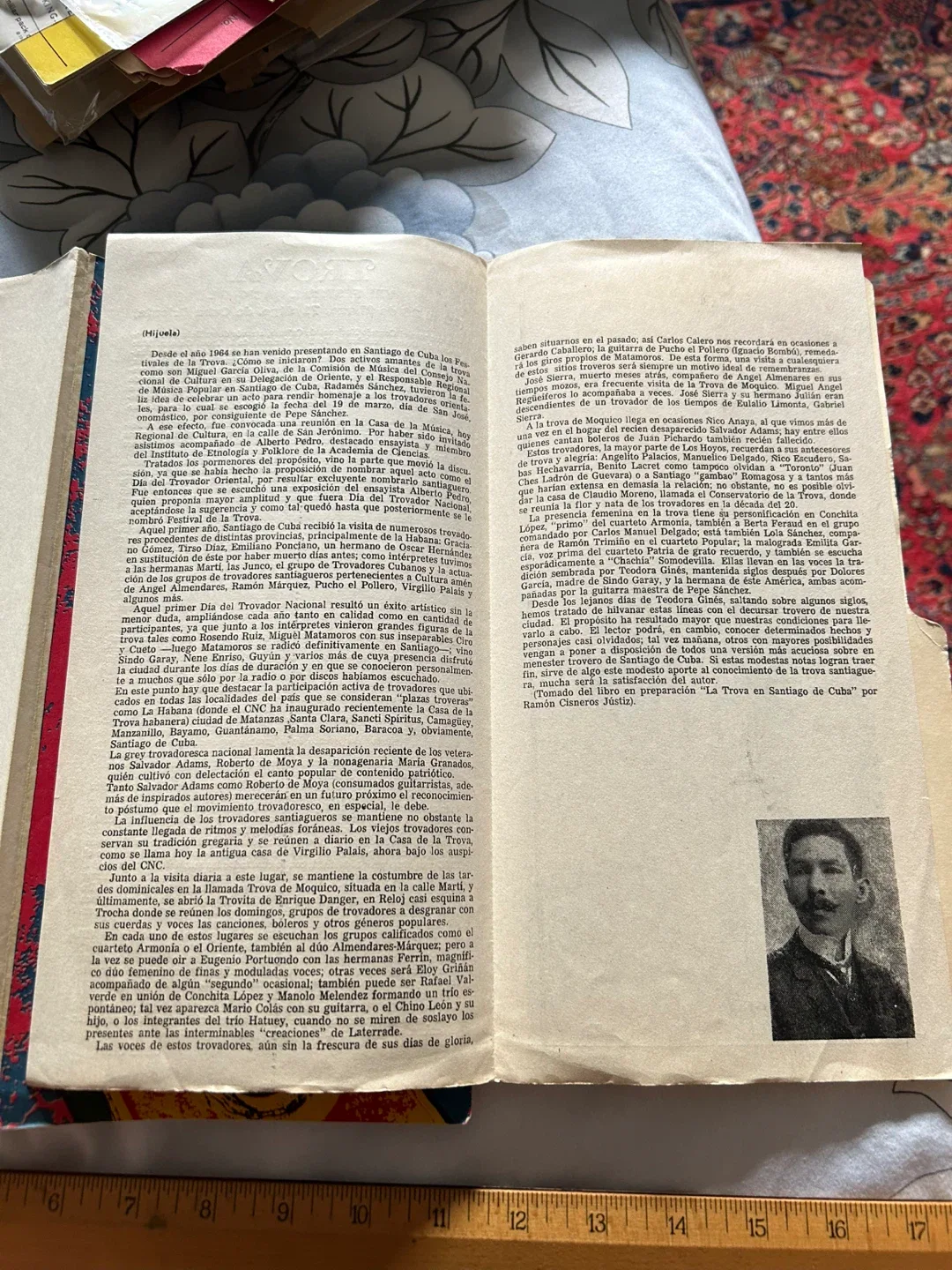 $30  Cuba art 1971 guitar poster graphic psychedelic vintage image indicator(6)