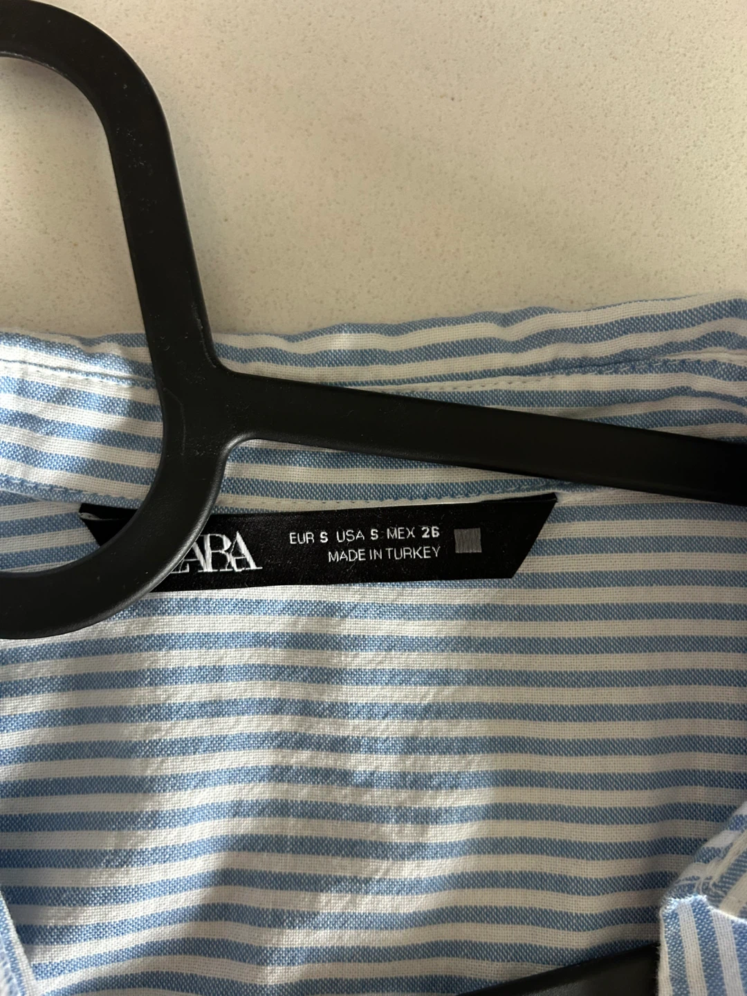 Zara Striped Short Sleeve Shirt - Size S - photo 3
