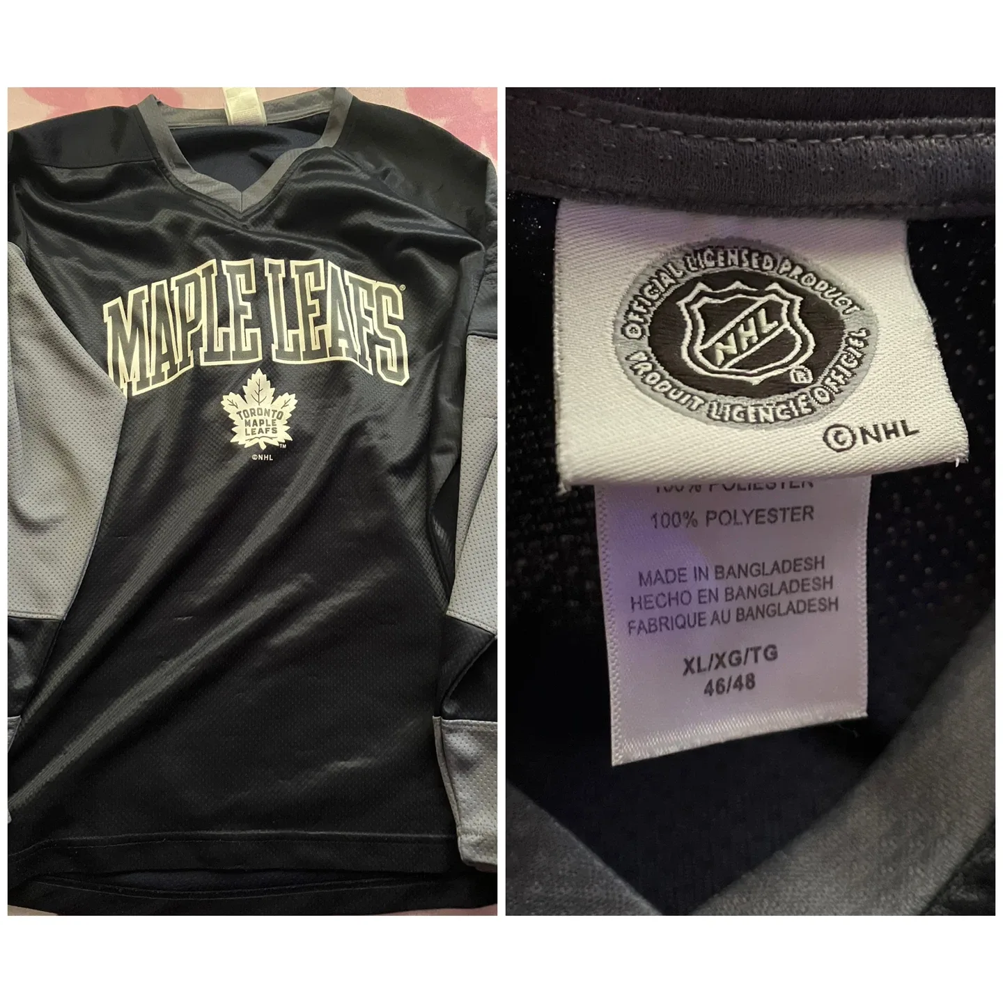 (Toronto Maple Leafs) Jersey Shirt - Size Men XL thumbnail