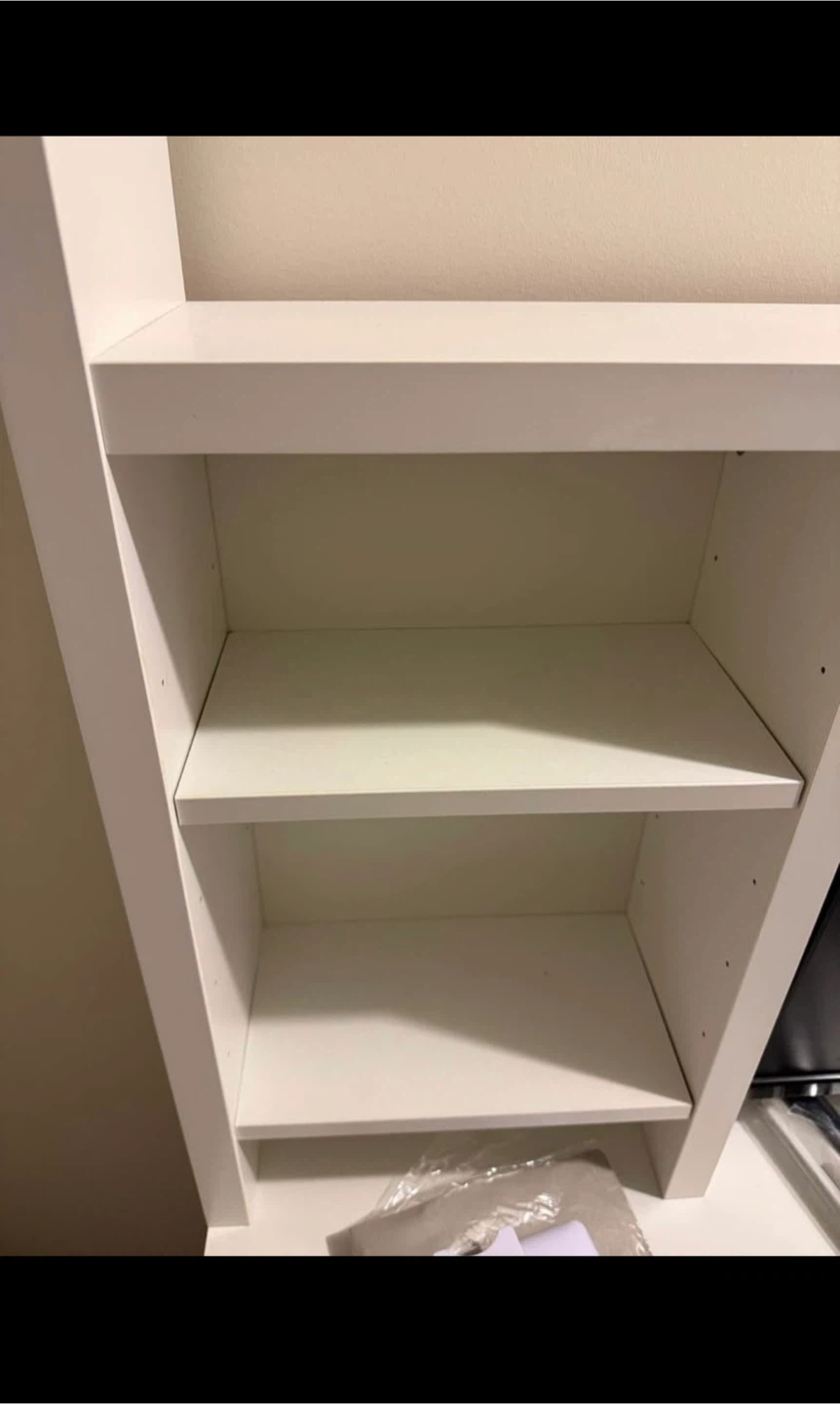 IKEA MICKE Desk with Hutch - White - photo 5