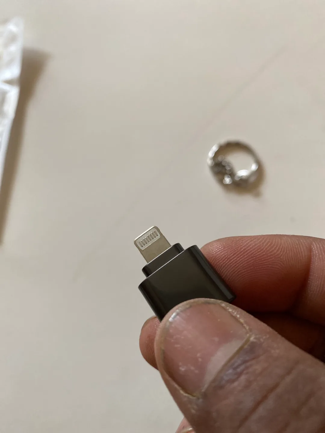 Apple Zinc Alloy Card Reader MINI USB Black image indicator(3)